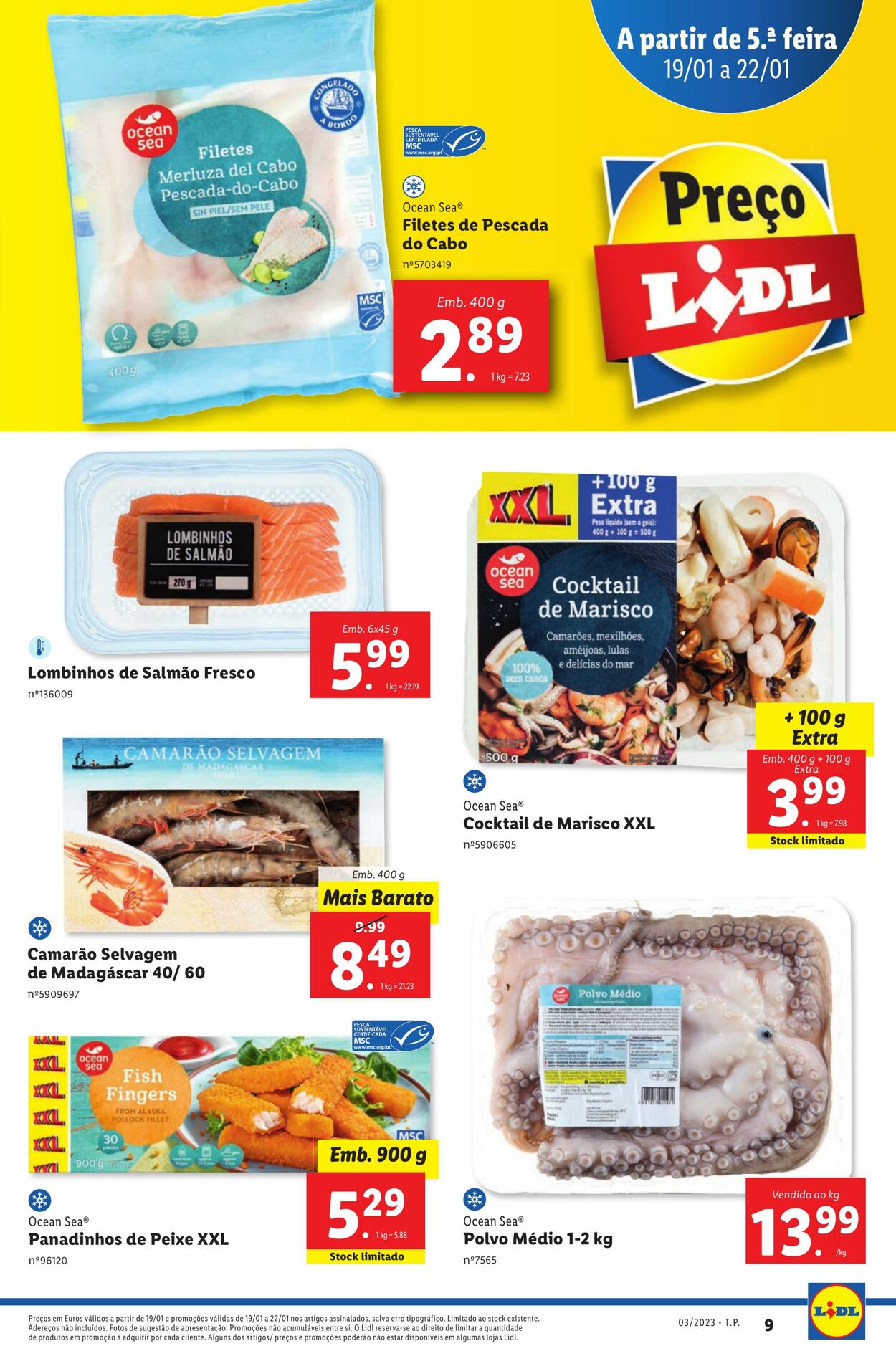 Folheto Lidl 16.01.2023 - 22.01.2023