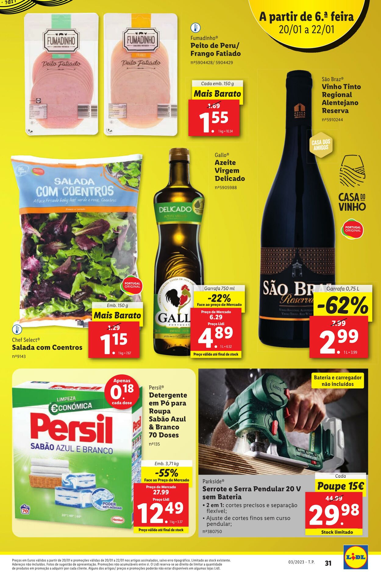 Folheto Lidl 16.01.2023 - 22.01.2023