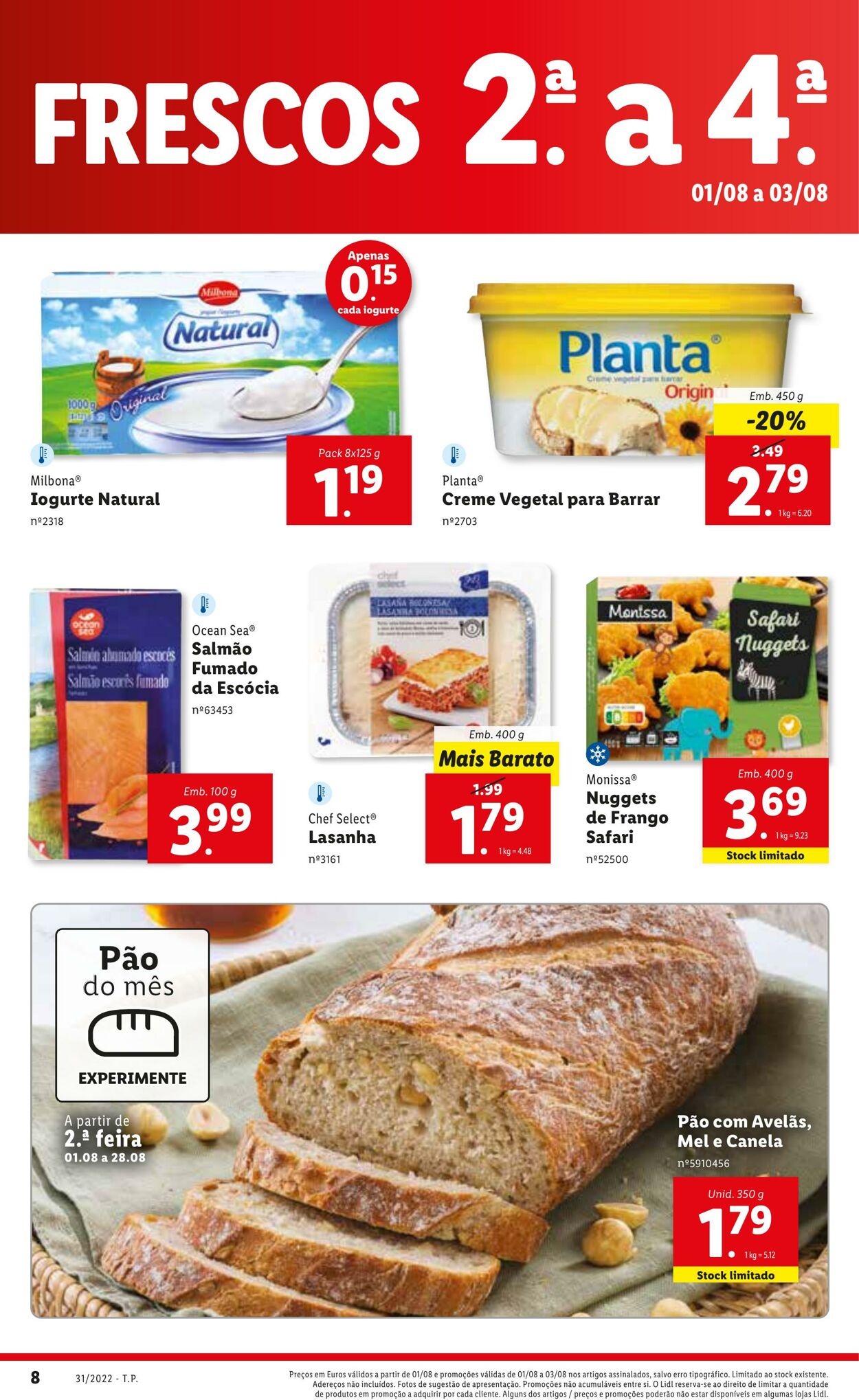 Folheto Lidl 01.08.2022 - 07.08.2022