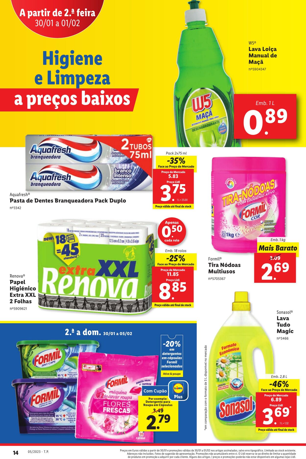 Folheto Lidl 30.01.2023 - 05.02.2023