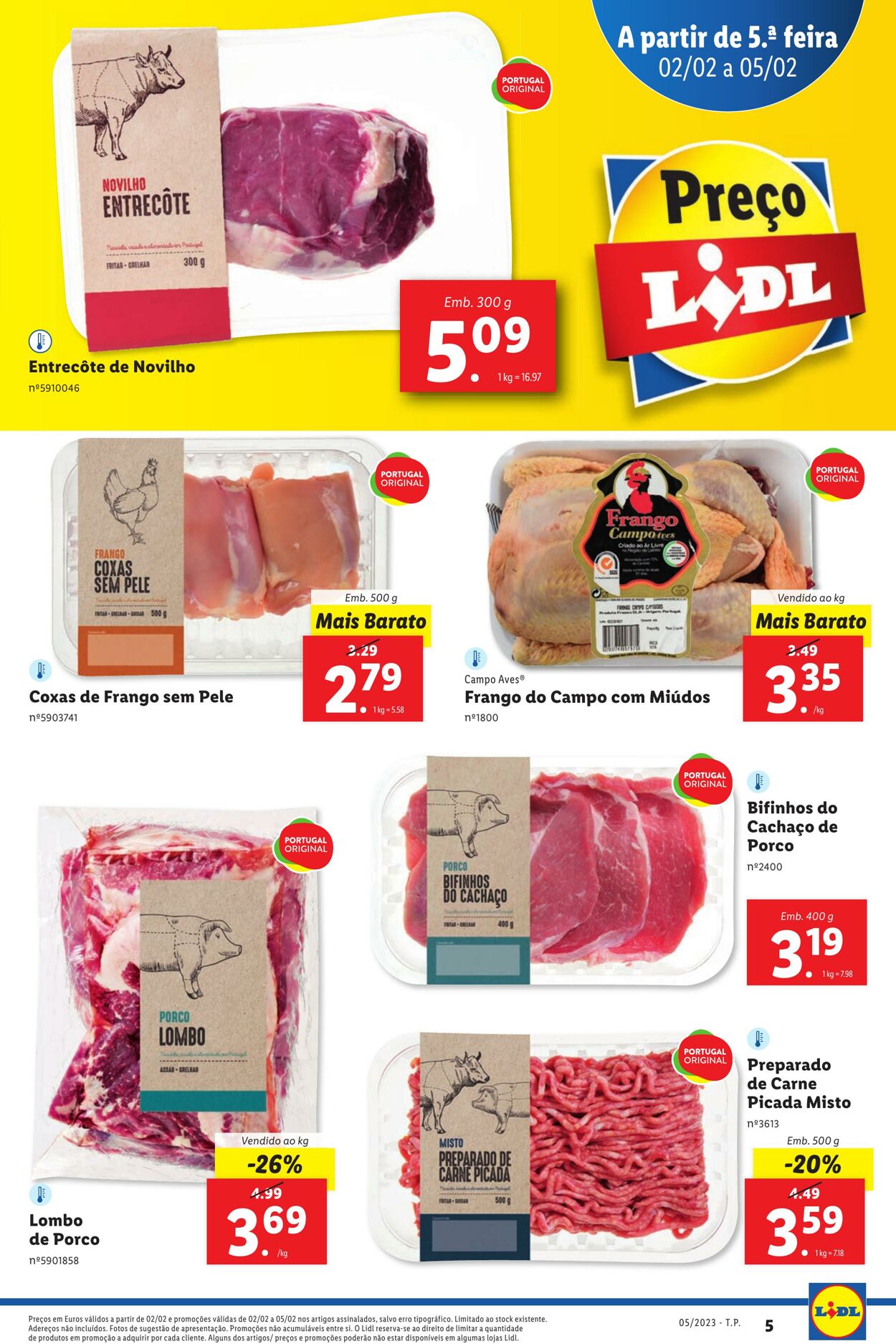 Folheto Lidl 30.01.2023 - 05.02.2023