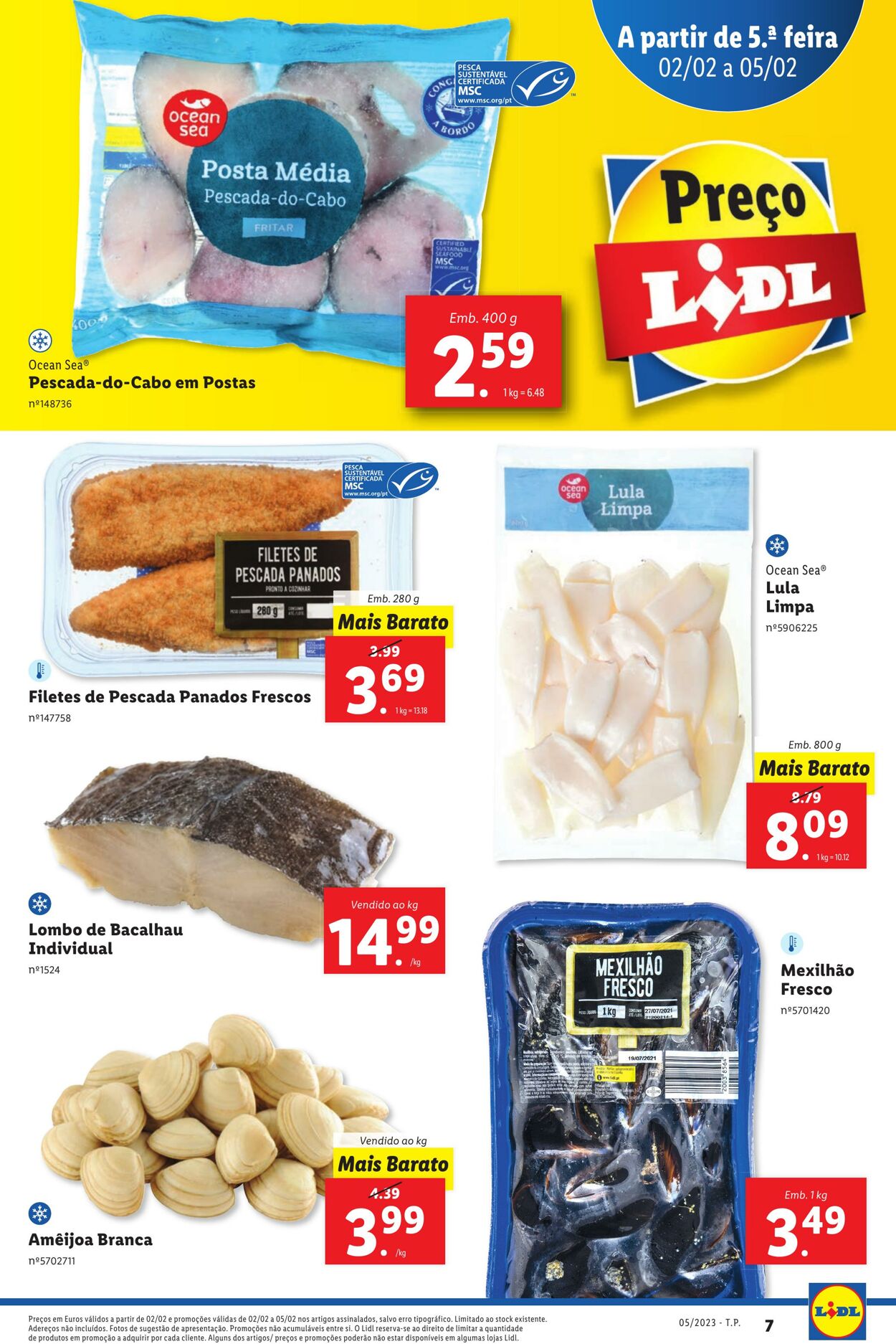 Folheto Lidl 30.01.2023 - 05.02.2023