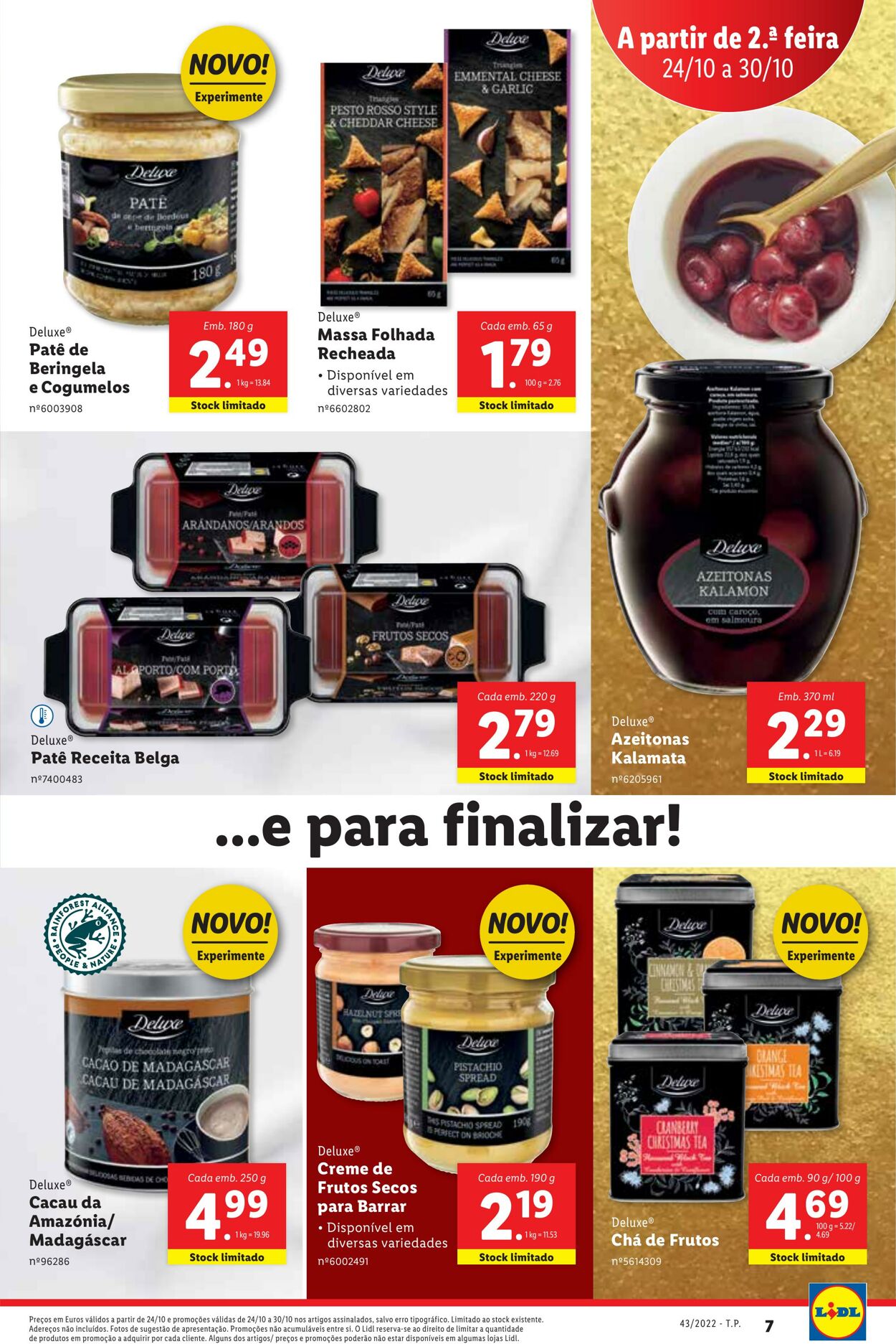 Folheto Lidl 24.10.2022 - 30.10.2022