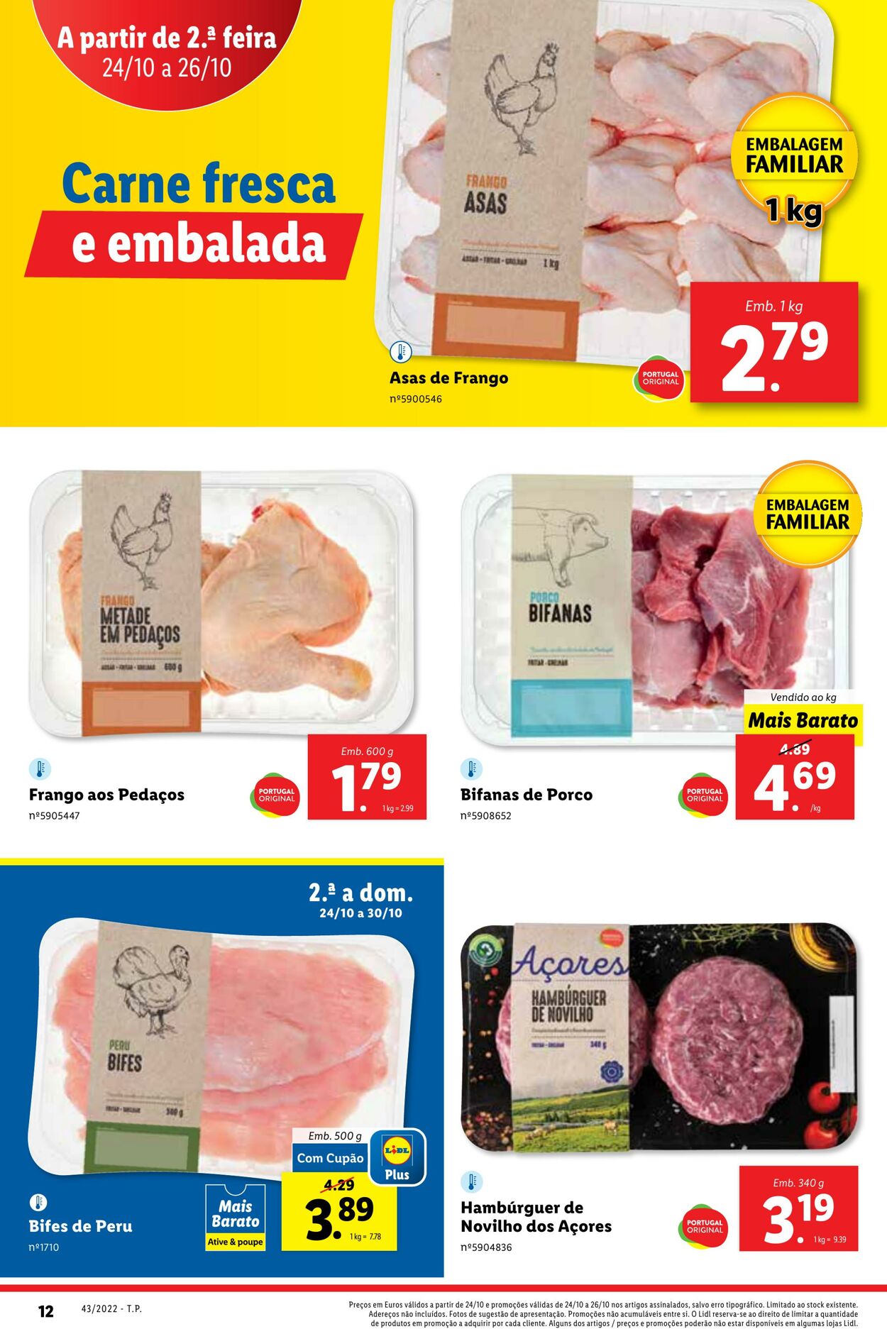 Folheto Lidl 24.10.2022 - 30.10.2022