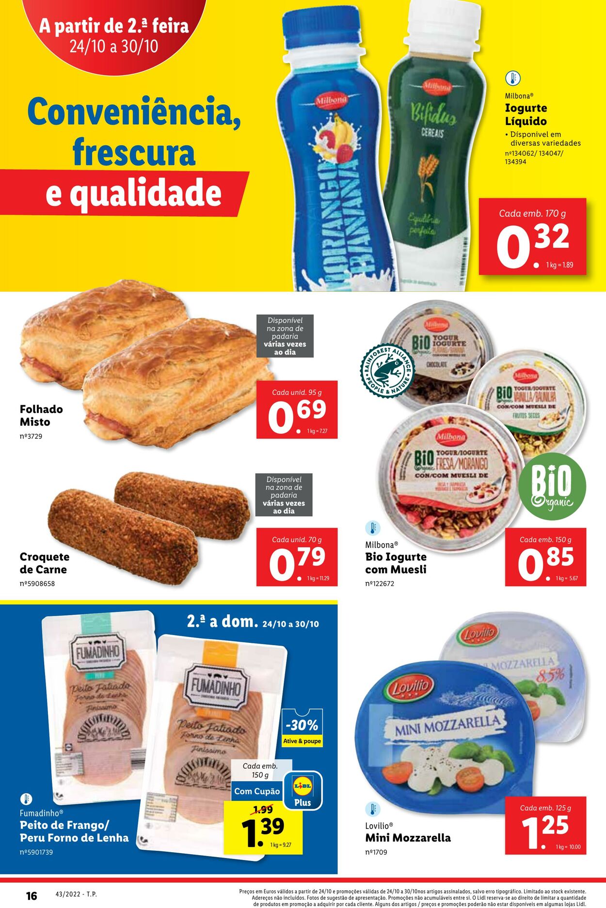 Folheto Lidl 24.10.2022 - 30.10.2022