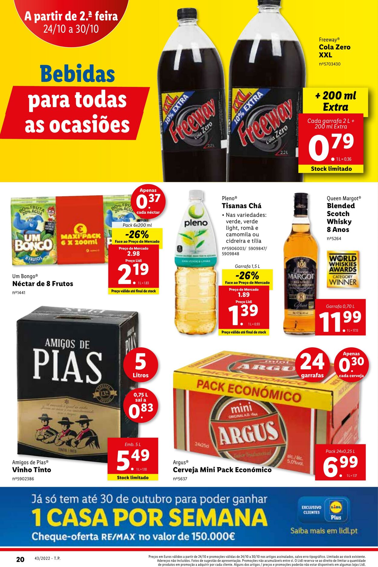 Folheto Lidl 24.10.2022 - 30.10.2022