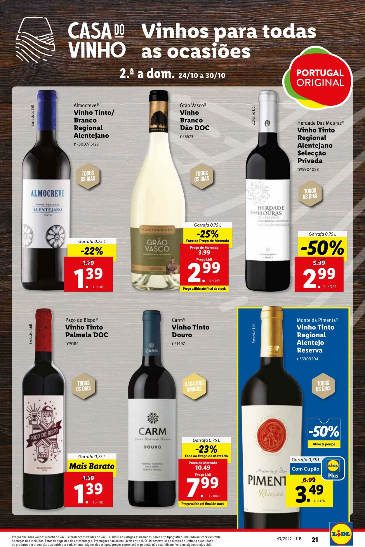 Folheto Lidl 24.10.2022 - 30.10.2022