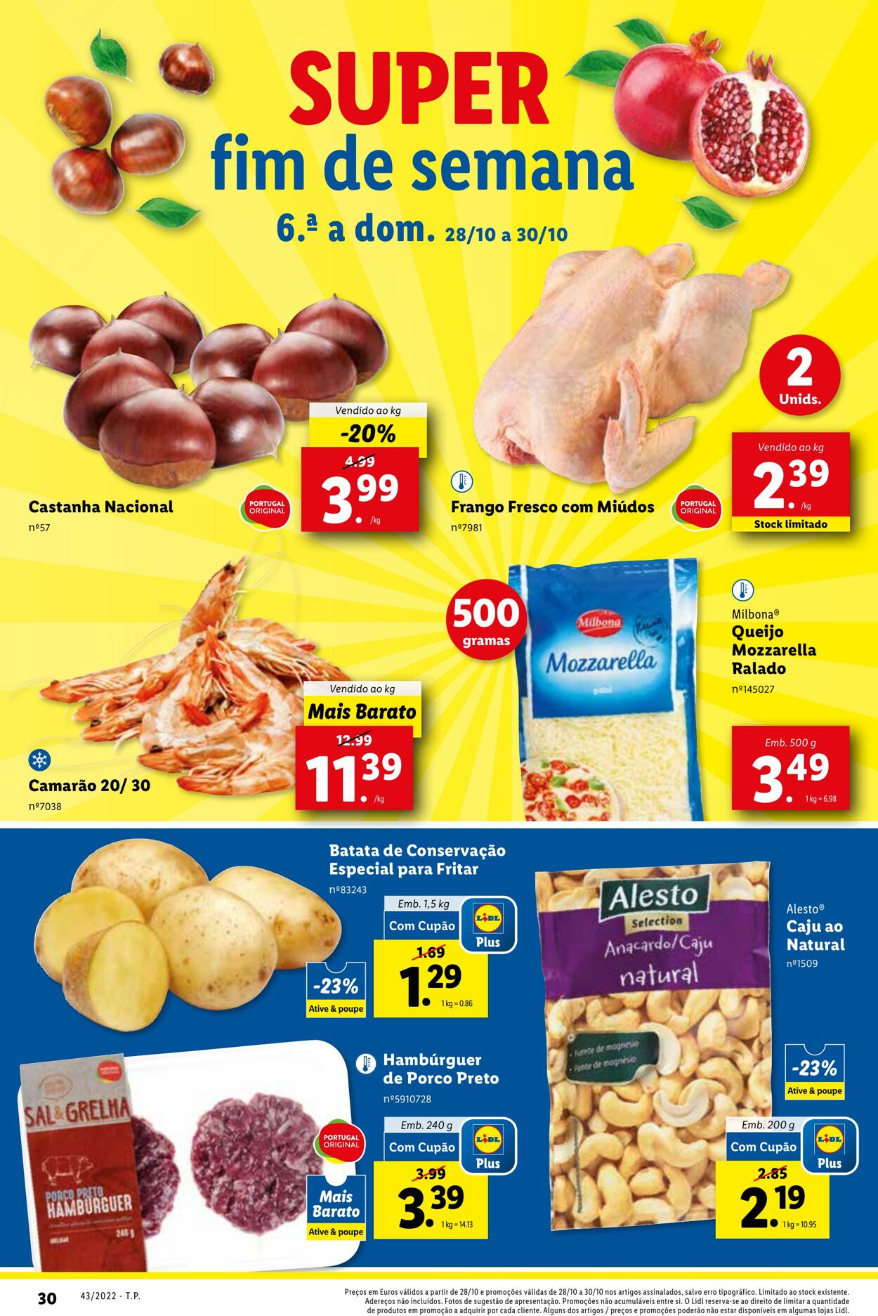 Folheto Lidl 24.10.2022 - 30.10.2022