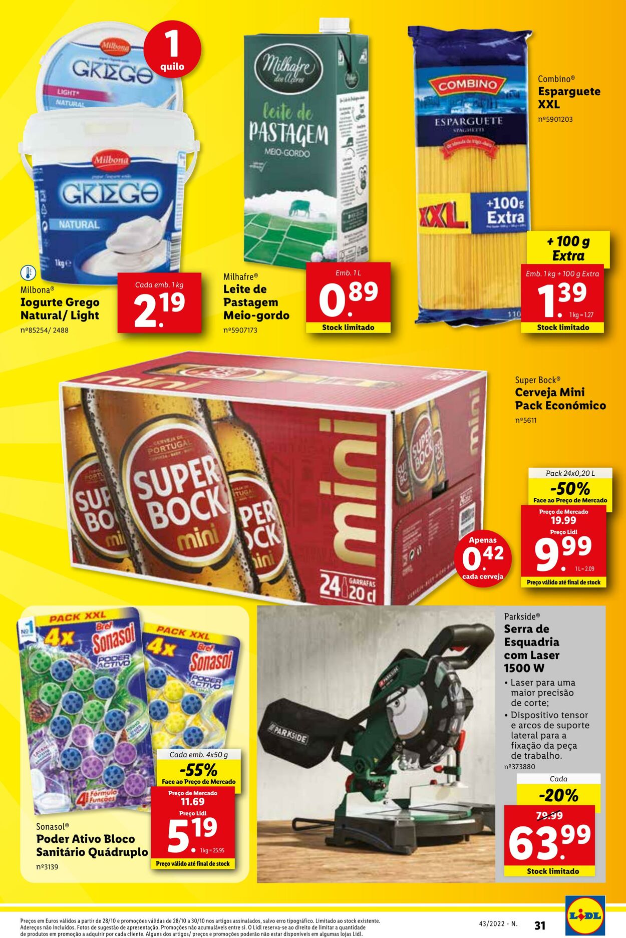 Folheto Lidl 24.10.2022 - 30.10.2022