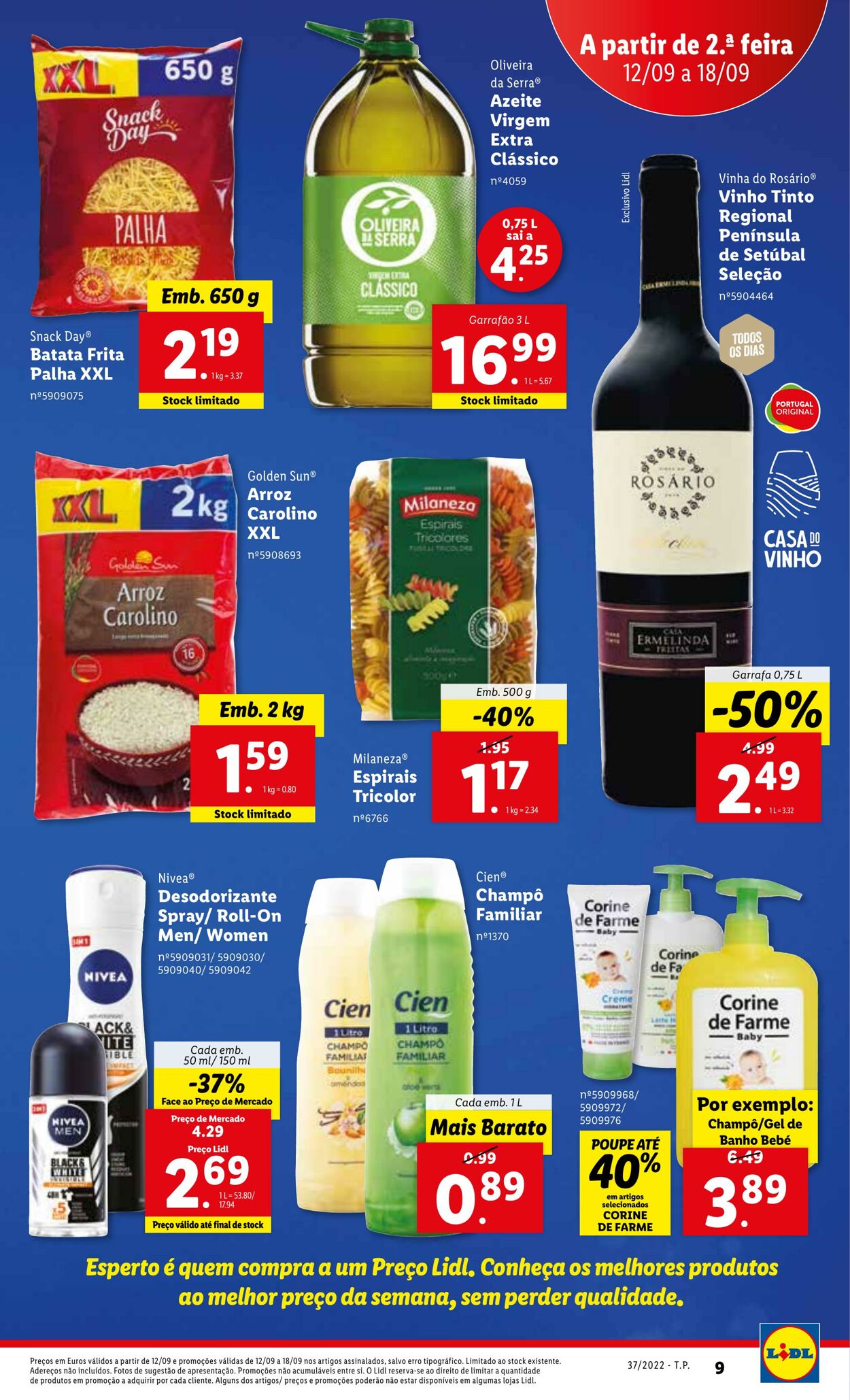 Folheto Lidl 12.09.2022 - 18.09.2022