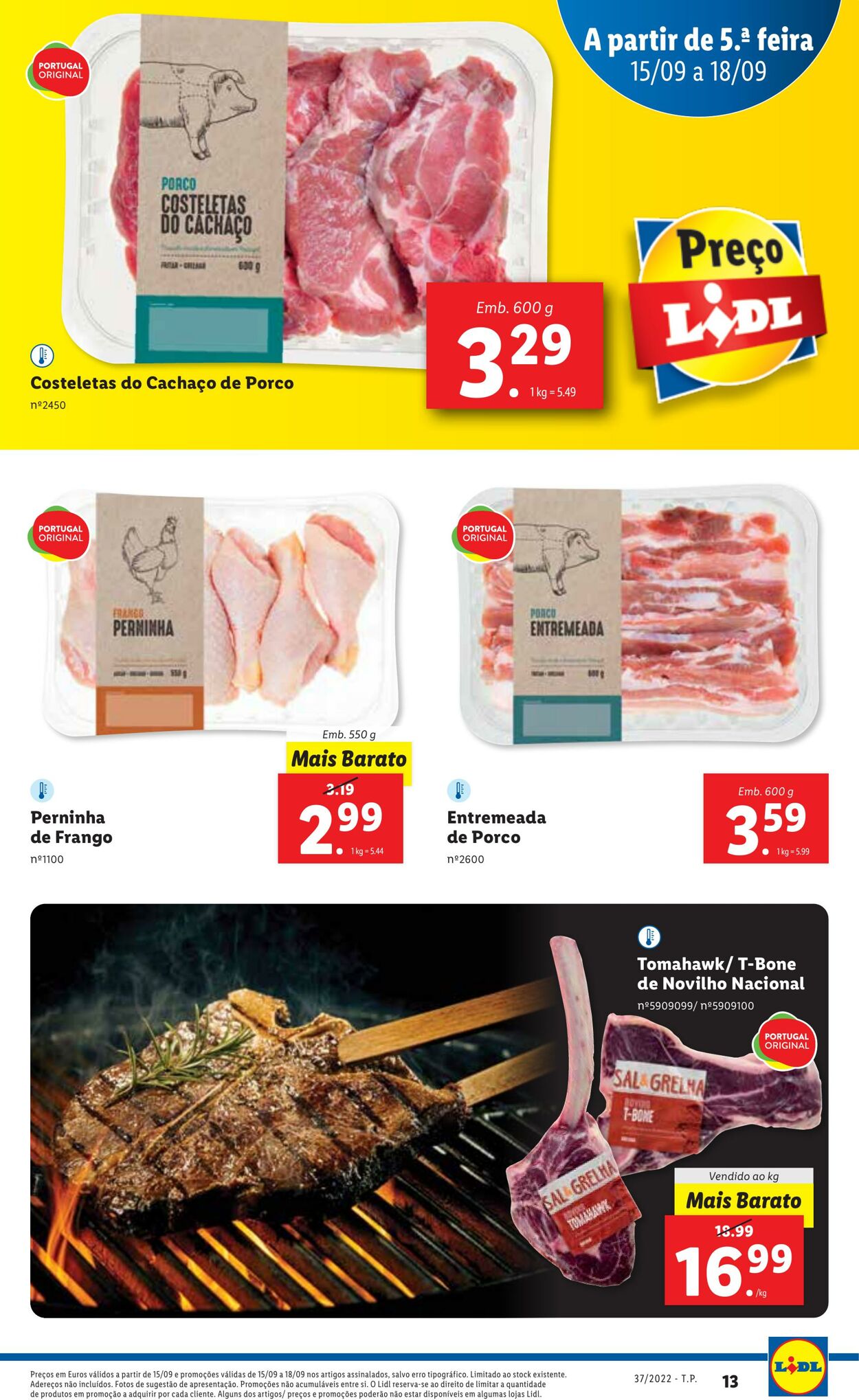 Folheto Lidl 12.09.2022 - 18.09.2022