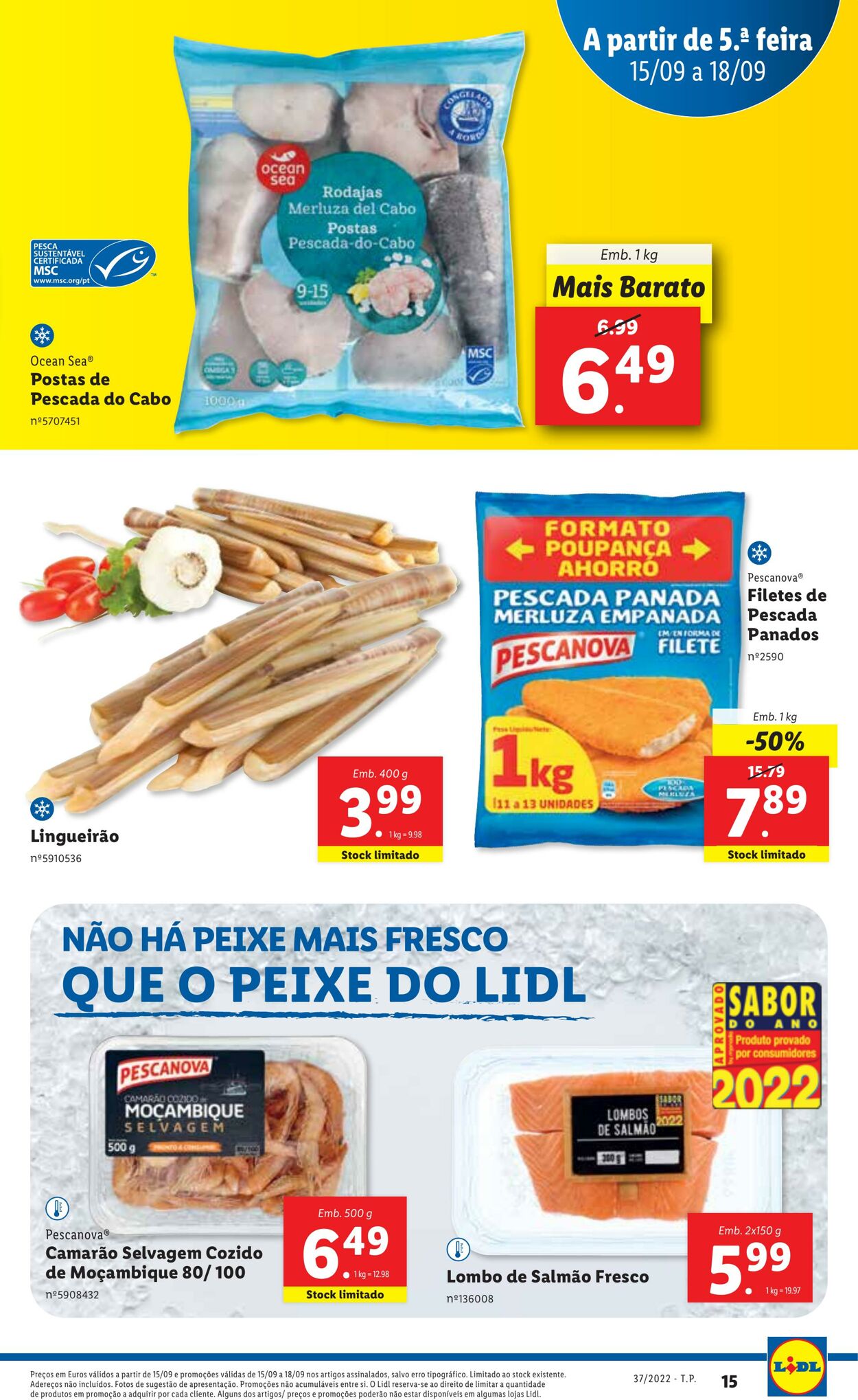 Folheto Lidl 12.09.2022 - 18.09.2022