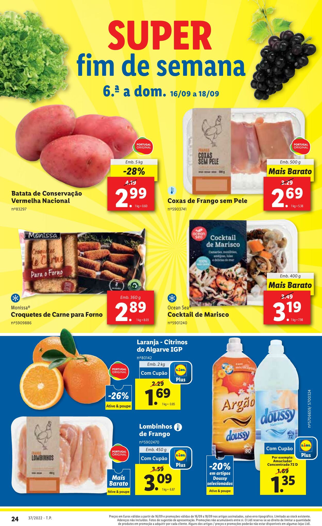 Folheto Lidl 12.09.2022 - 18.09.2022