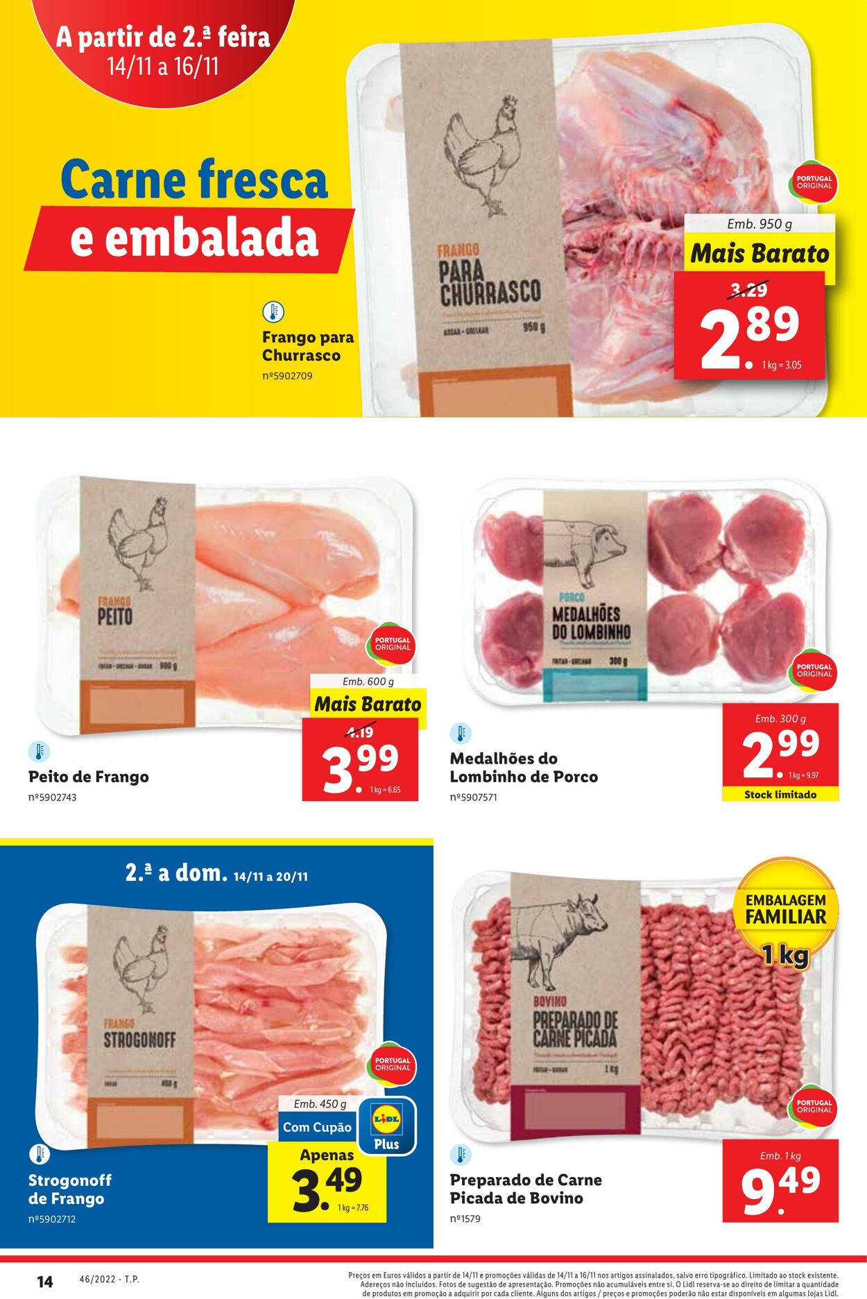 Folheto Lidl 14.11.2022 - 20.11.2022