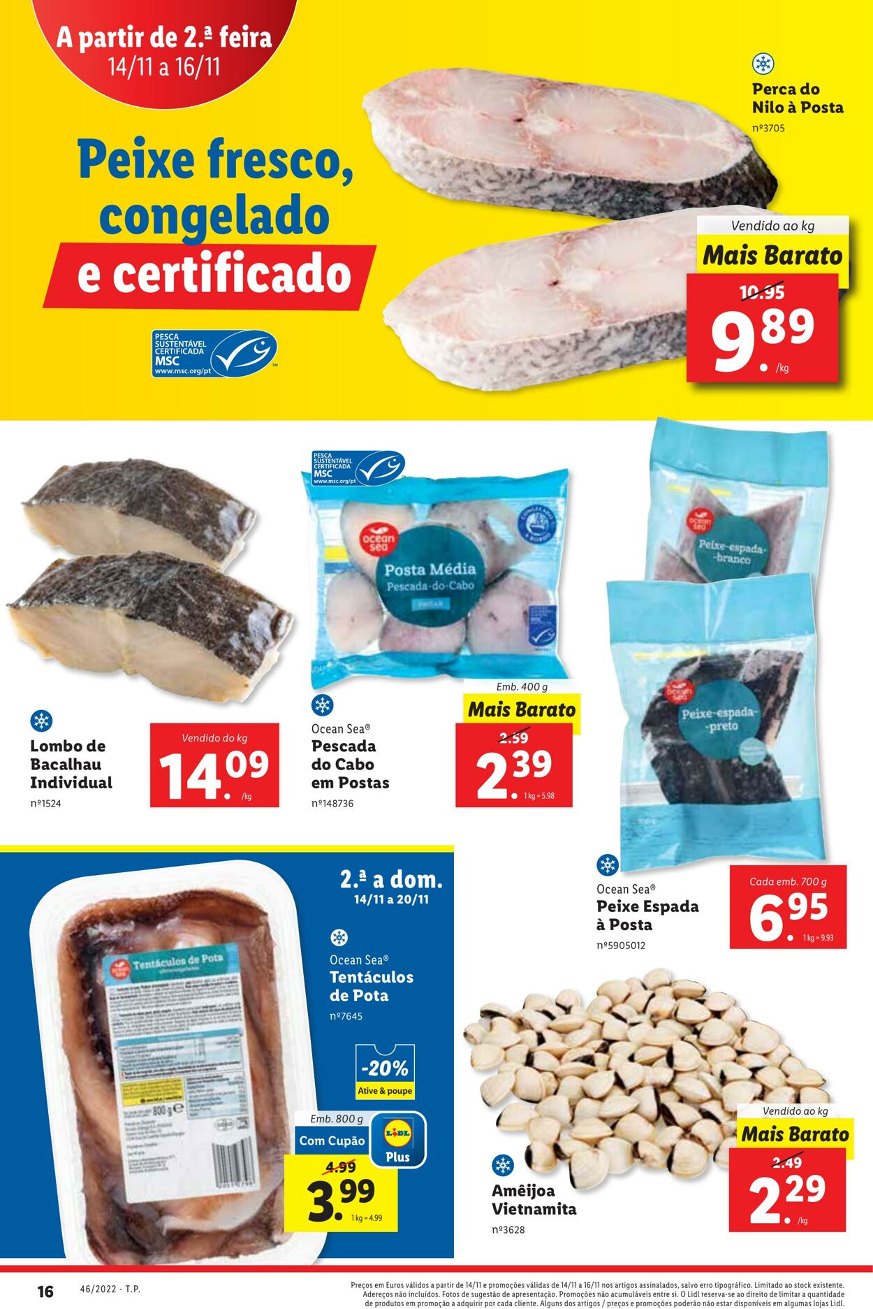 Folheto Lidl 14.11.2022 - 20.11.2022