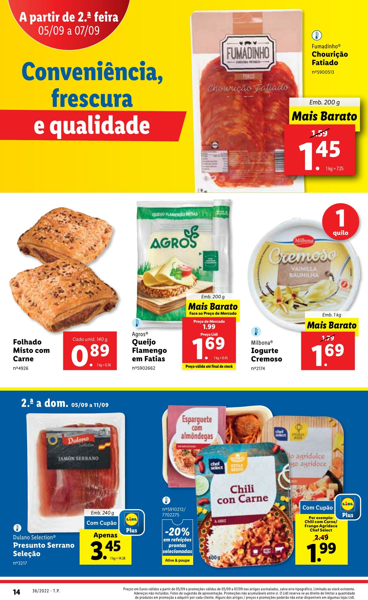 Folheto Lidl 05.09.2022 - 11.09.2022