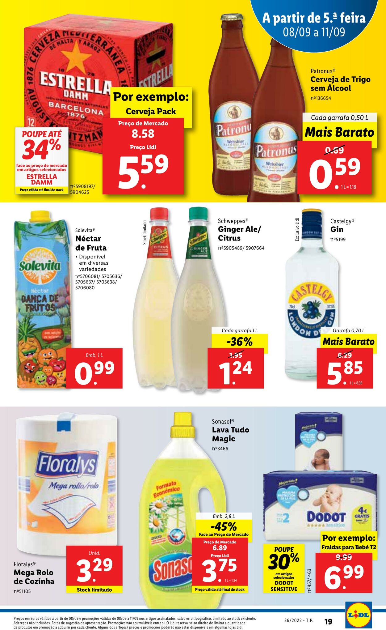 Folheto Lidl 05.09.2022 - 11.09.2022