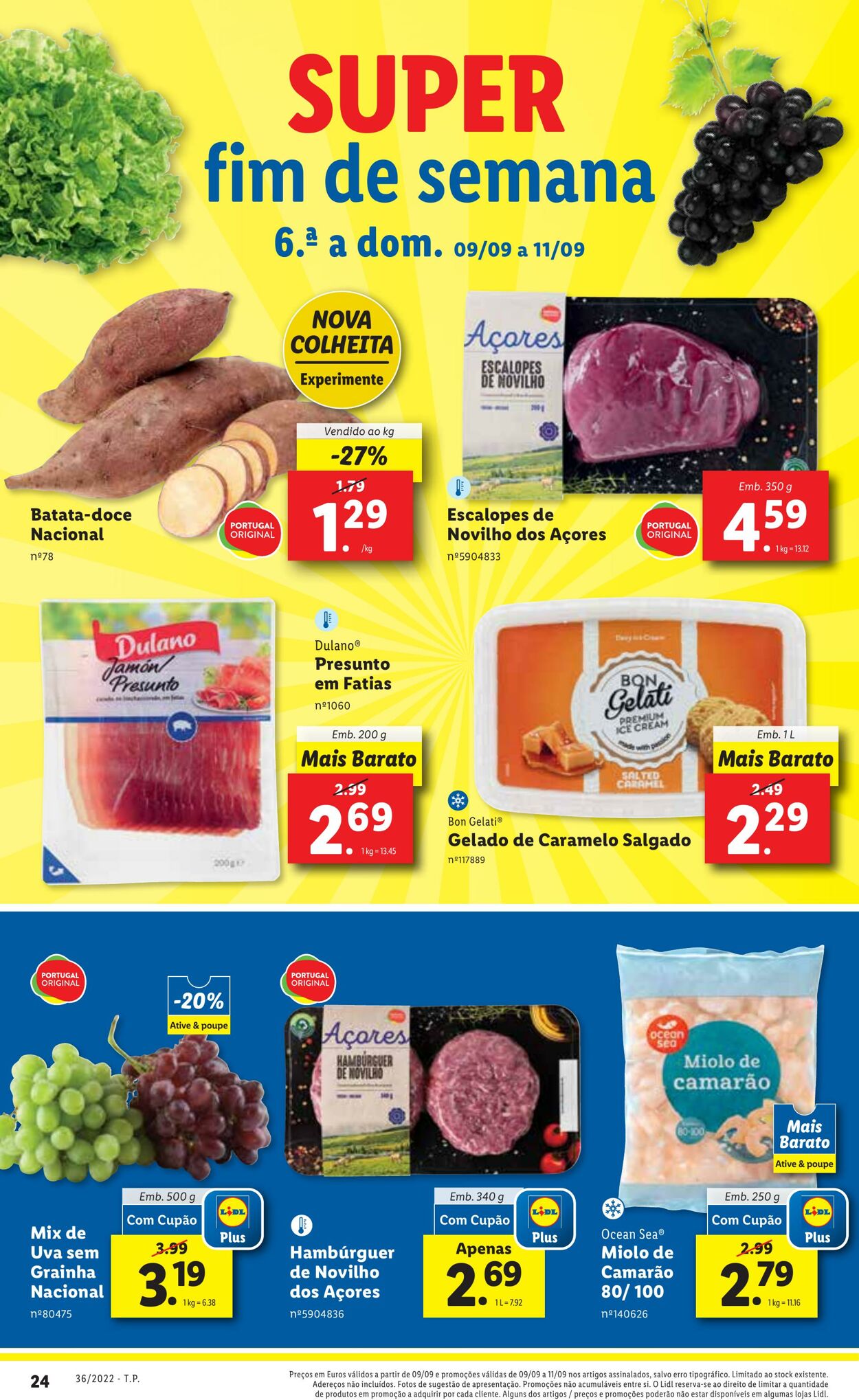 Folheto Lidl 05.09.2022 - 11.09.2022