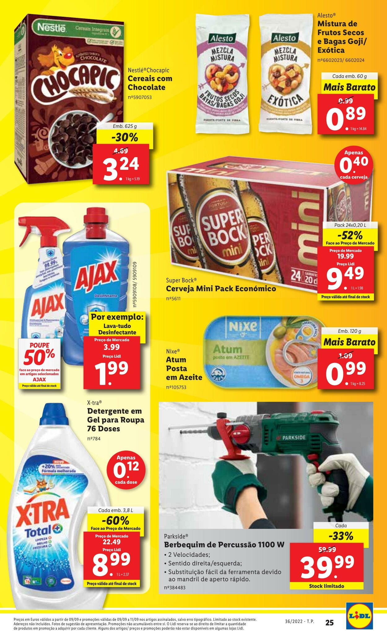 Folheto Lidl 05.09.2022 - 11.09.2022