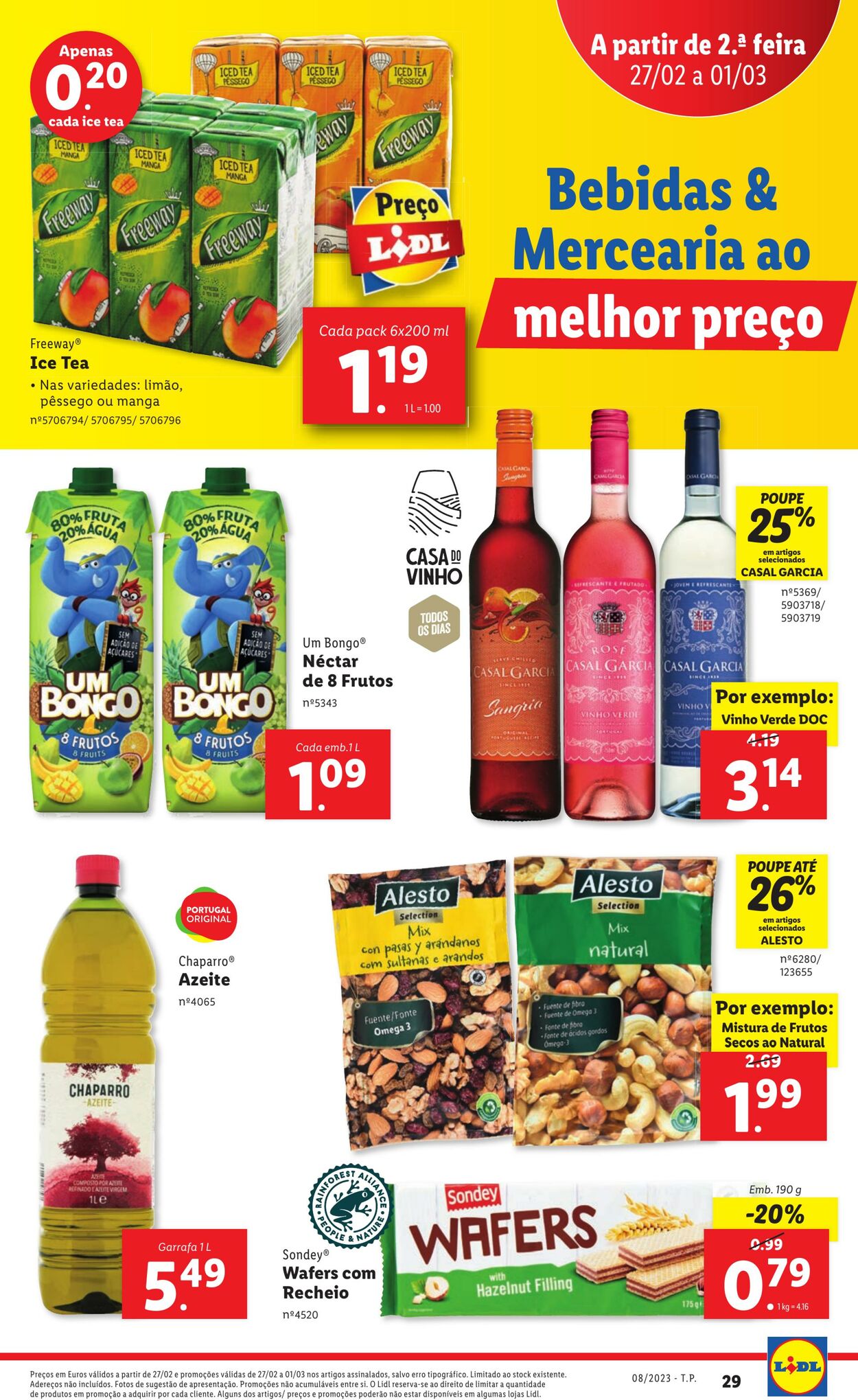 Folheto Lidl 23.02.2023 - 01.03.2023