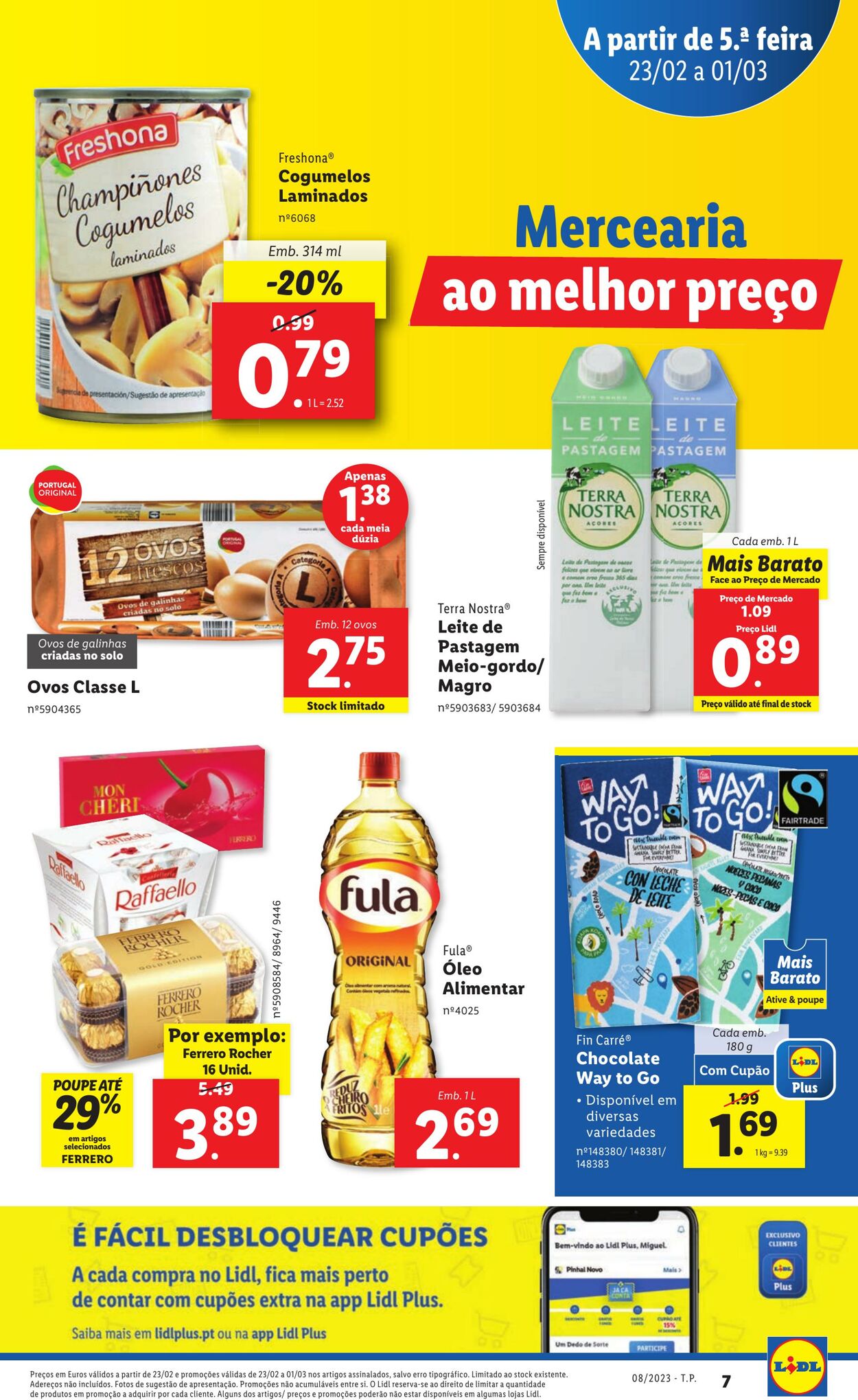 Folheto Lidl 23.02.2023 - 01.03.2023