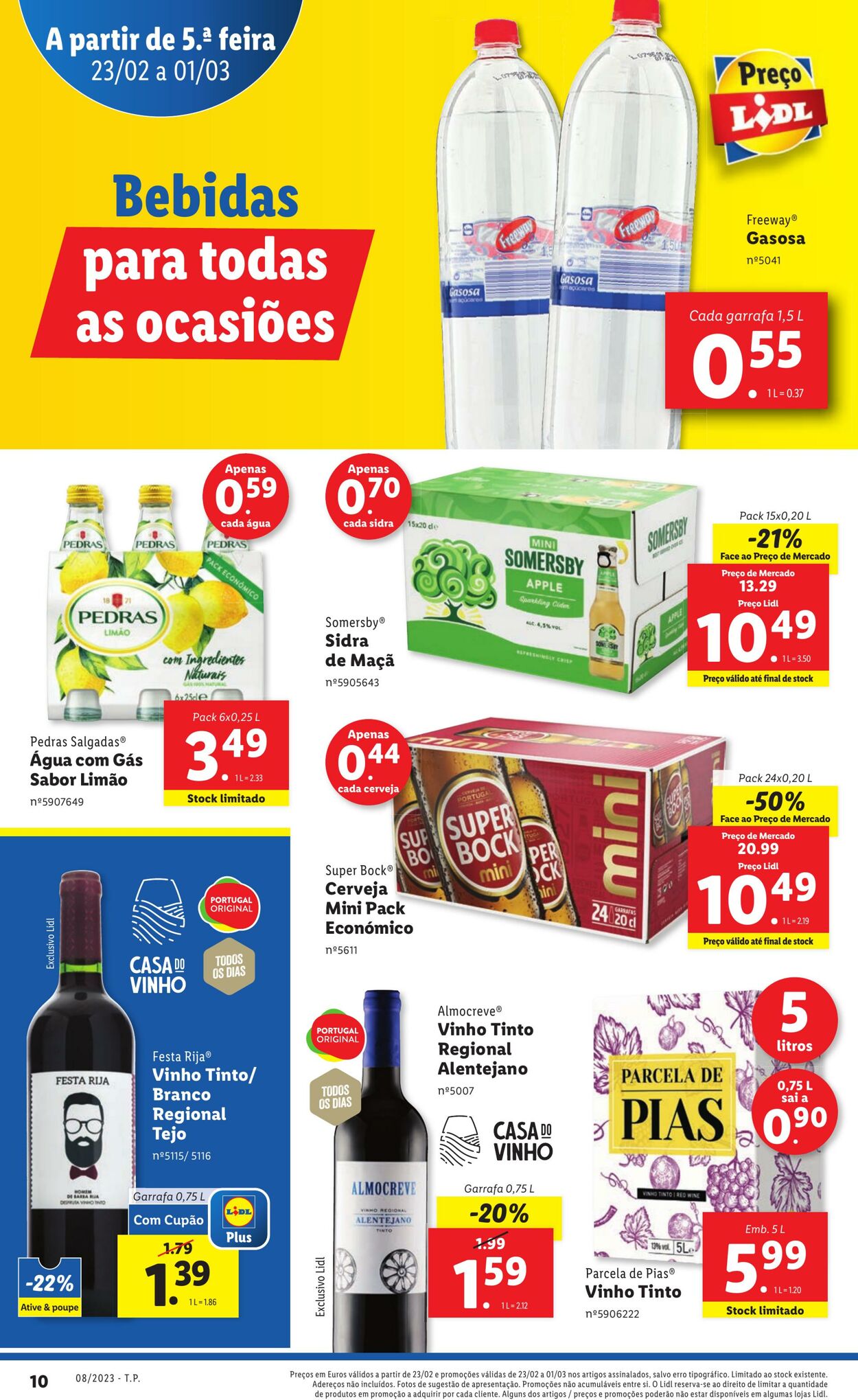 Folheto Lidl 23.02.2023 - 01.03.2023