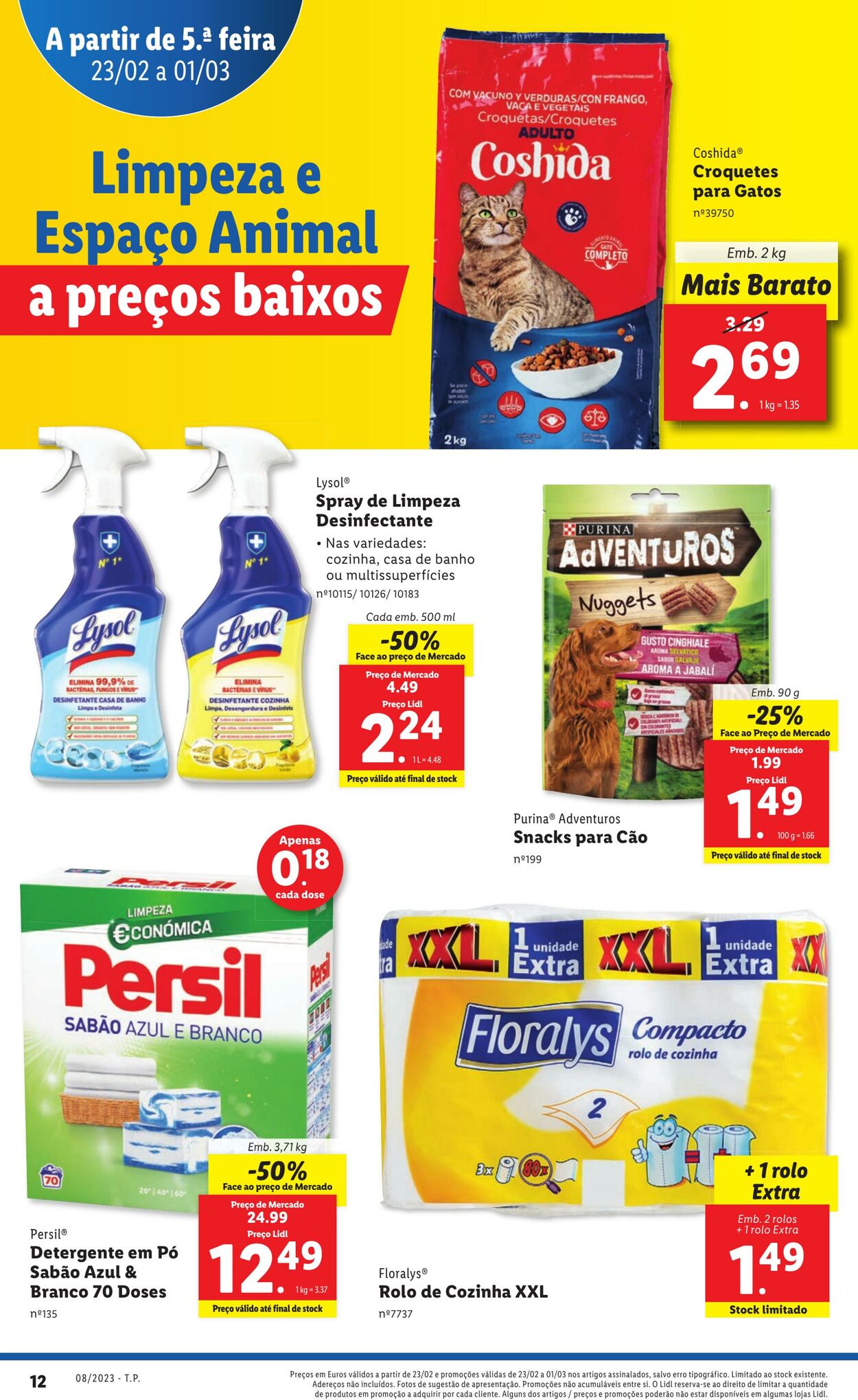 Folheto Lidl 23.02.2023 - 01.03.2023