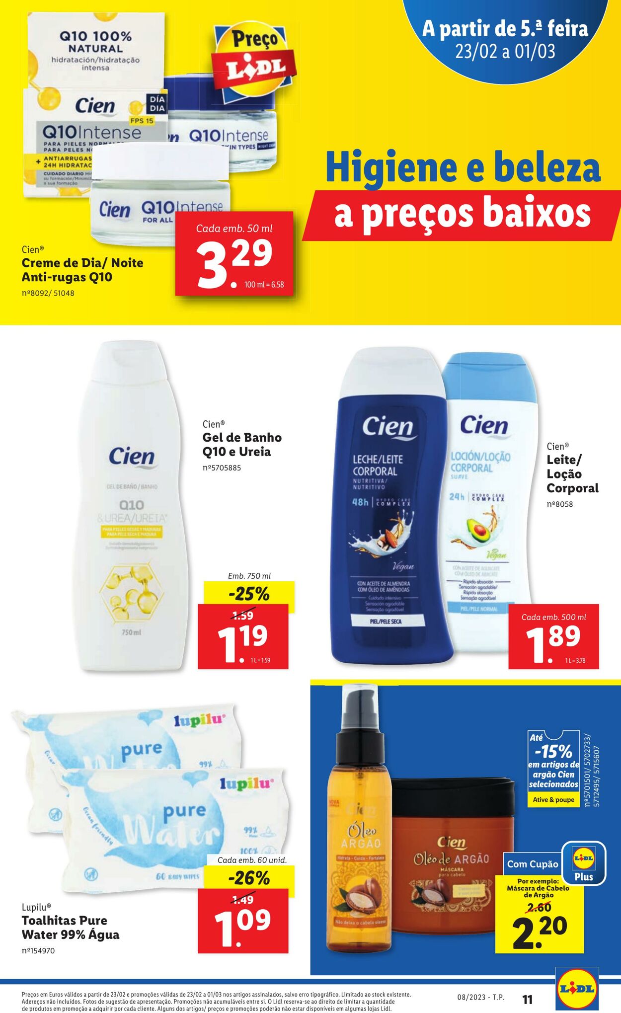 Folheto Lidl 23.02.2023 - 01.03.2023