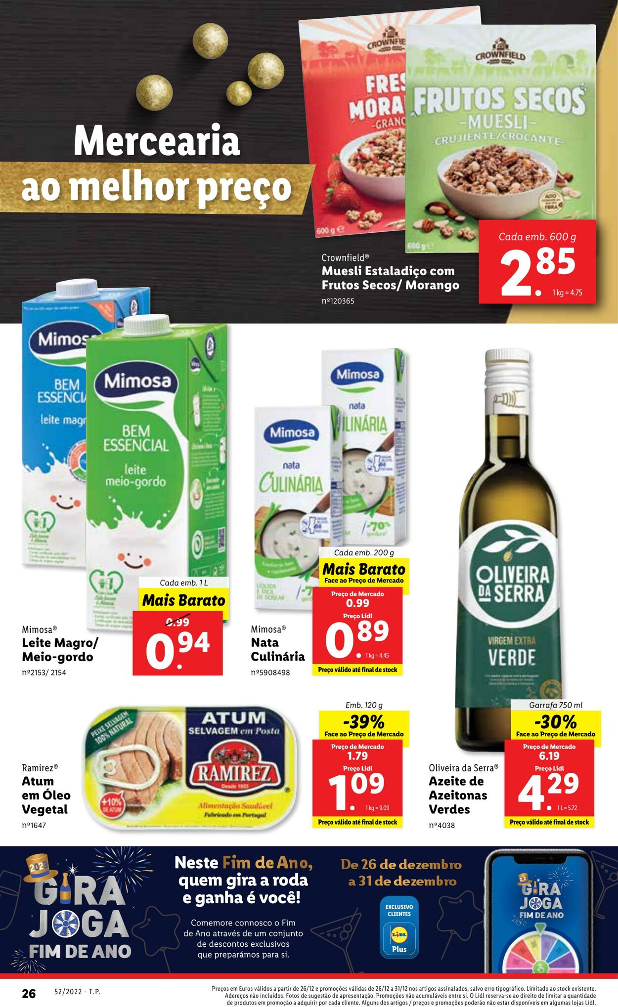 Folheto Lidl 26.12.2022 - 31.12.2022