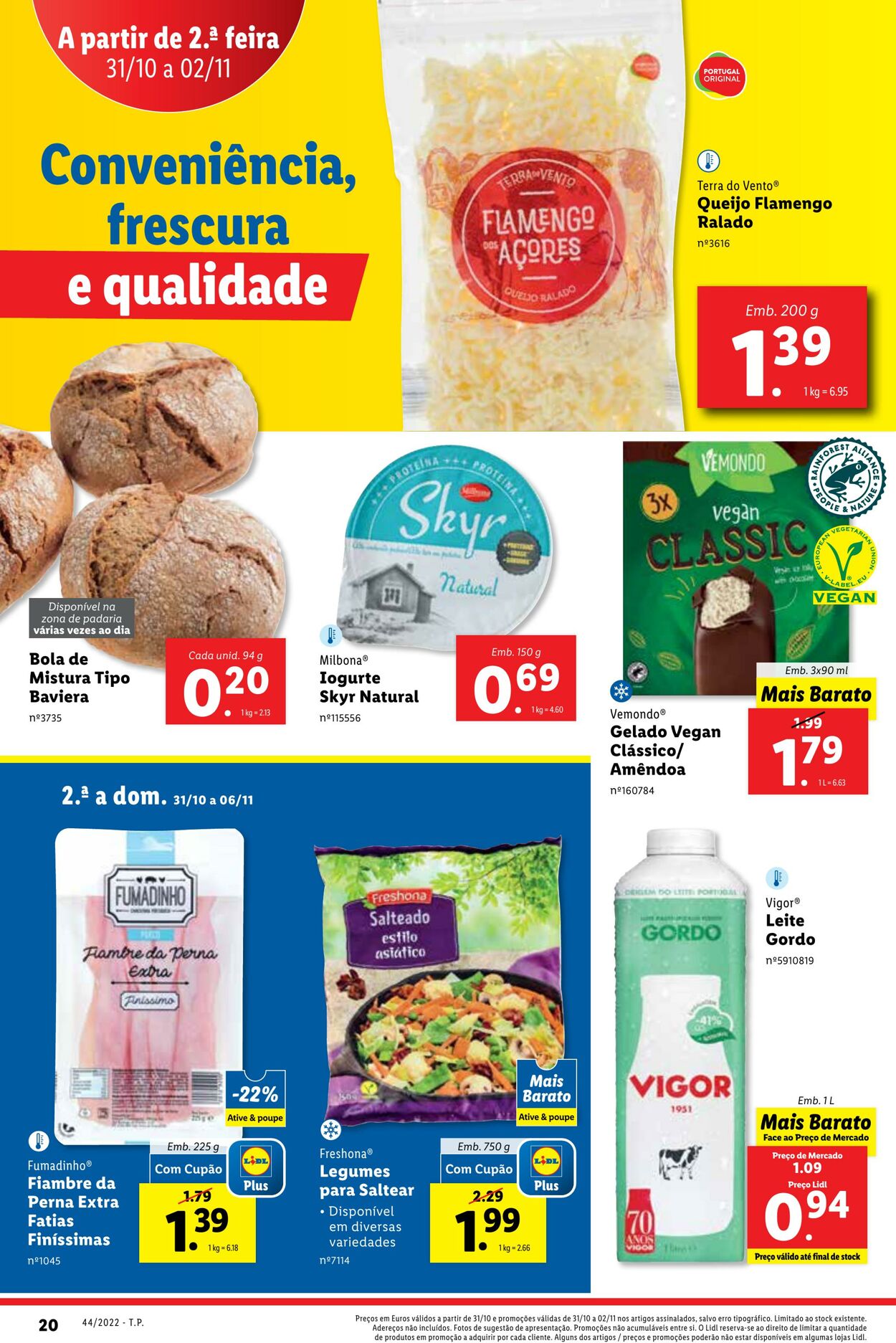 Folheto Lidl 31.10.2022 - 06.11.2022