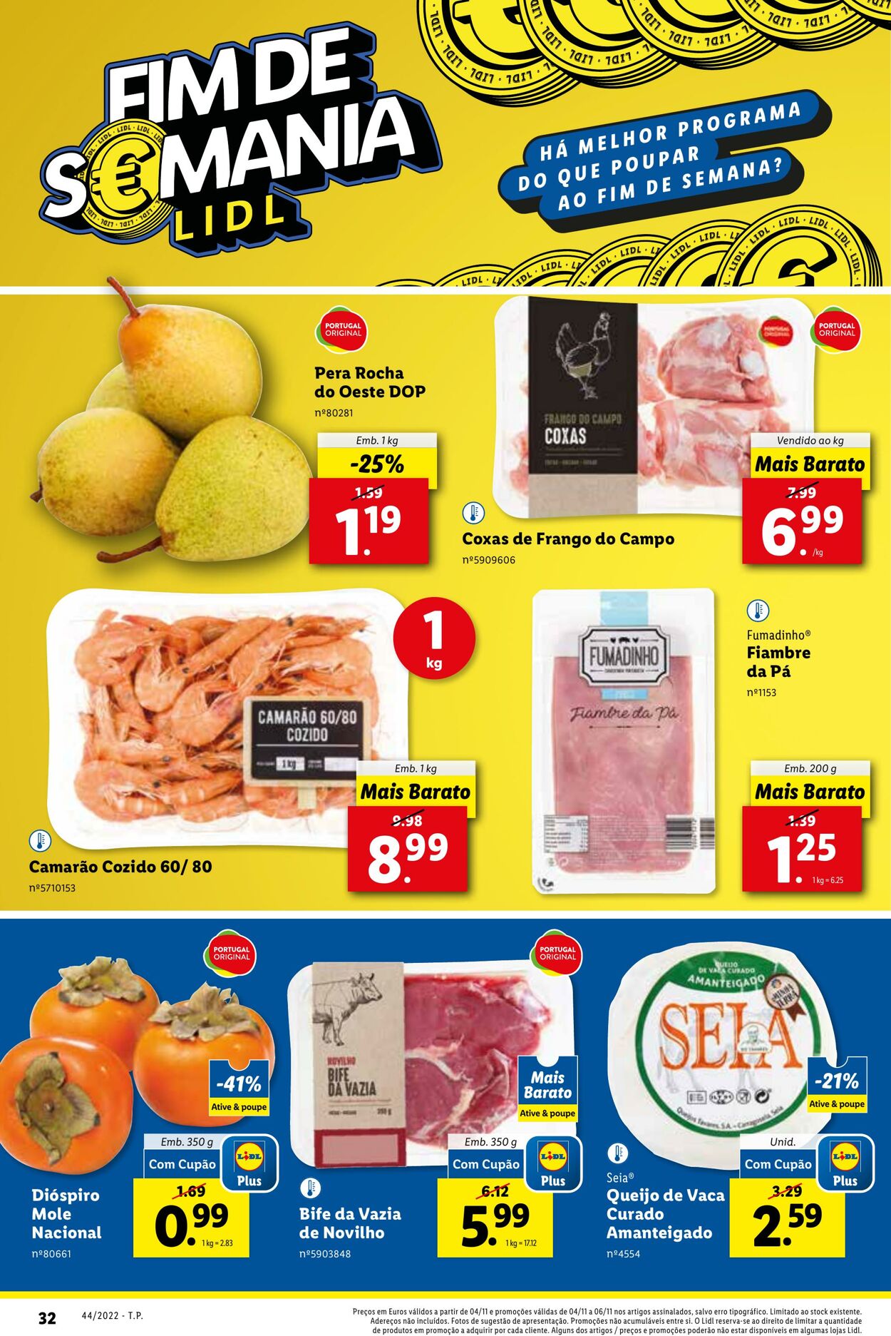 Folheto Lidl 31.10.2022 - 06.11.2022