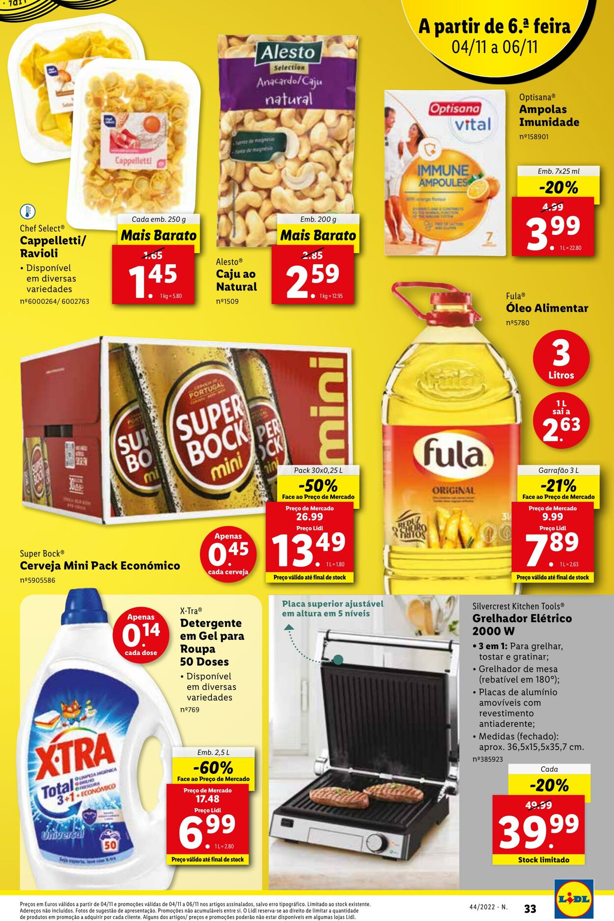 Folheto Lidl 31.10.2022 - 06.11.2022