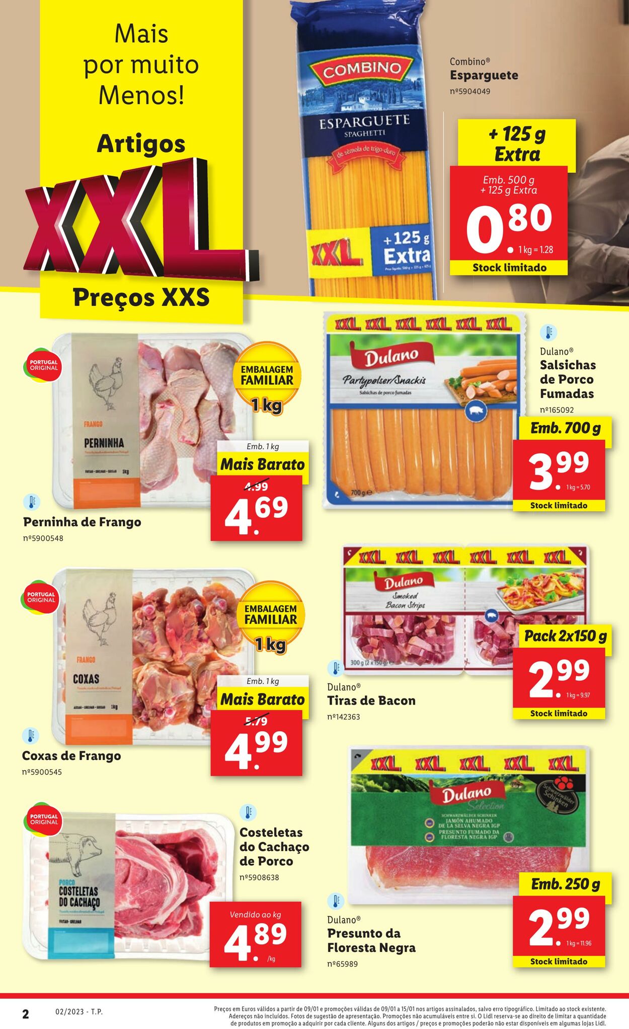 Folheto Lidl 09.01.2023 - 15.01.2023