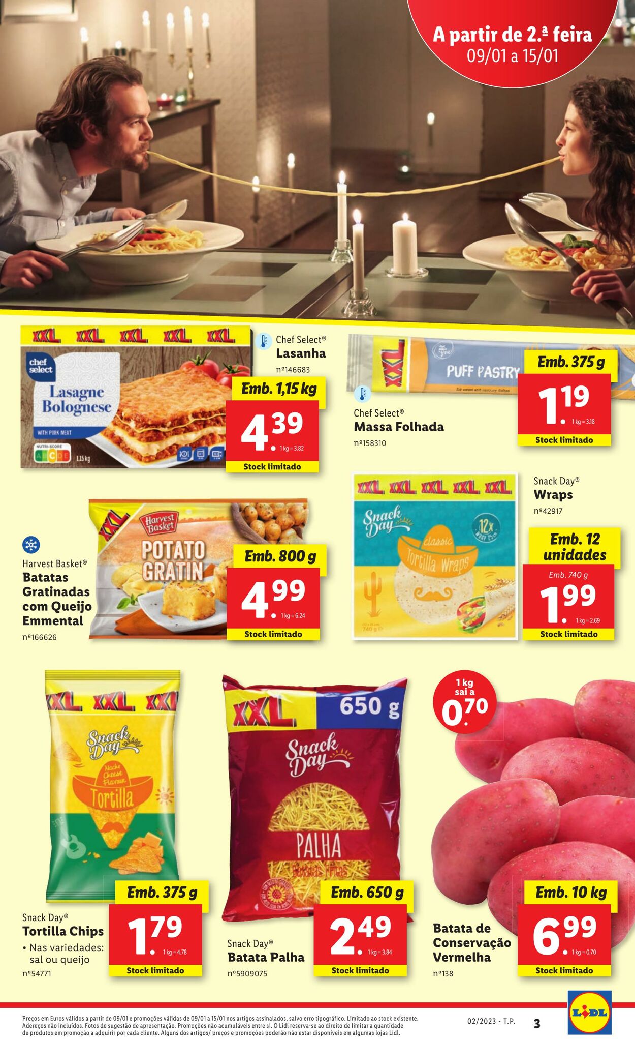 Folheto Lidl 09.01.2023 - 15.01.2023