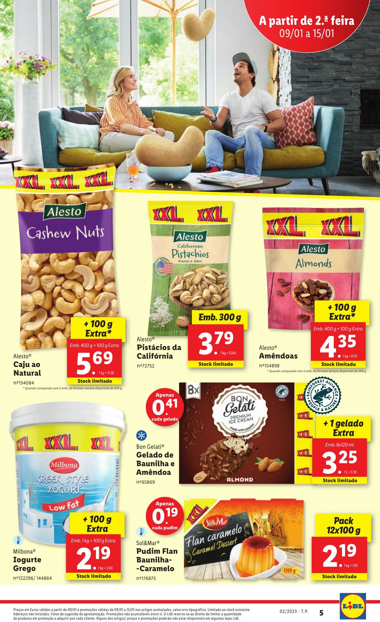 Folheto Lidl 09.01.2023 - 15.01.2023