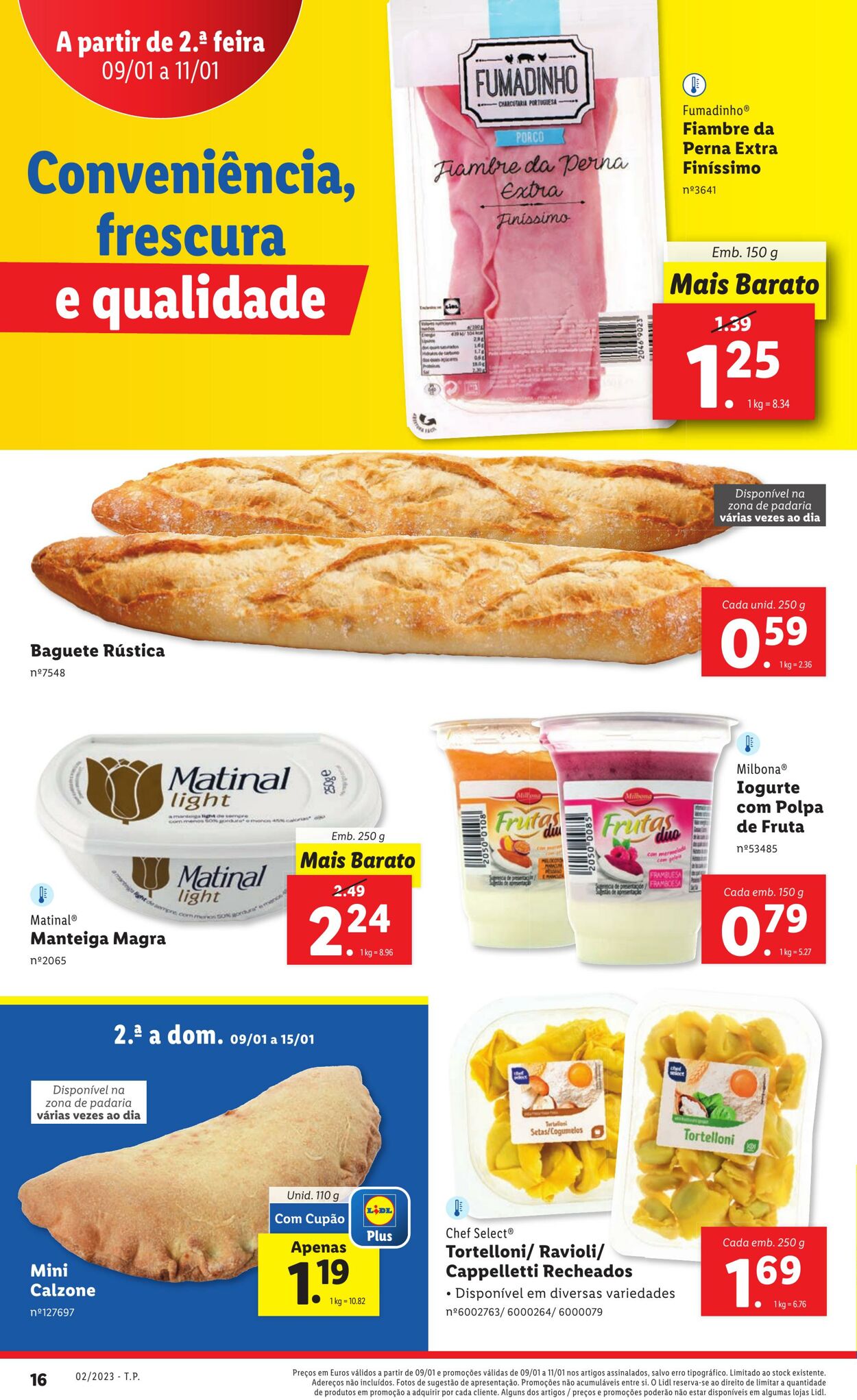 Folheto Lidl 09.01.2023 - 15.01.2023