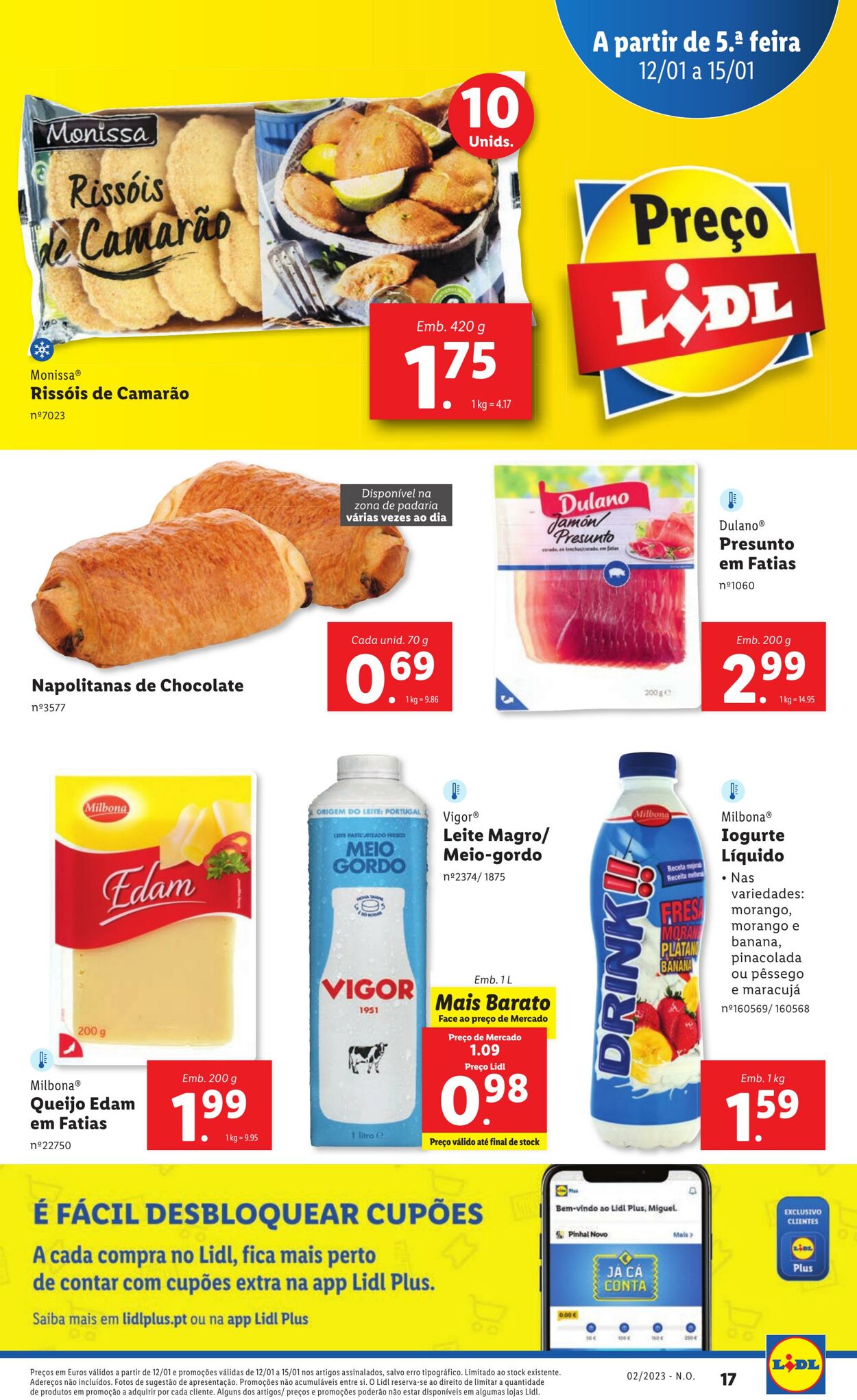 Folheto Lidl 09.01.2023 - 15.01.2023