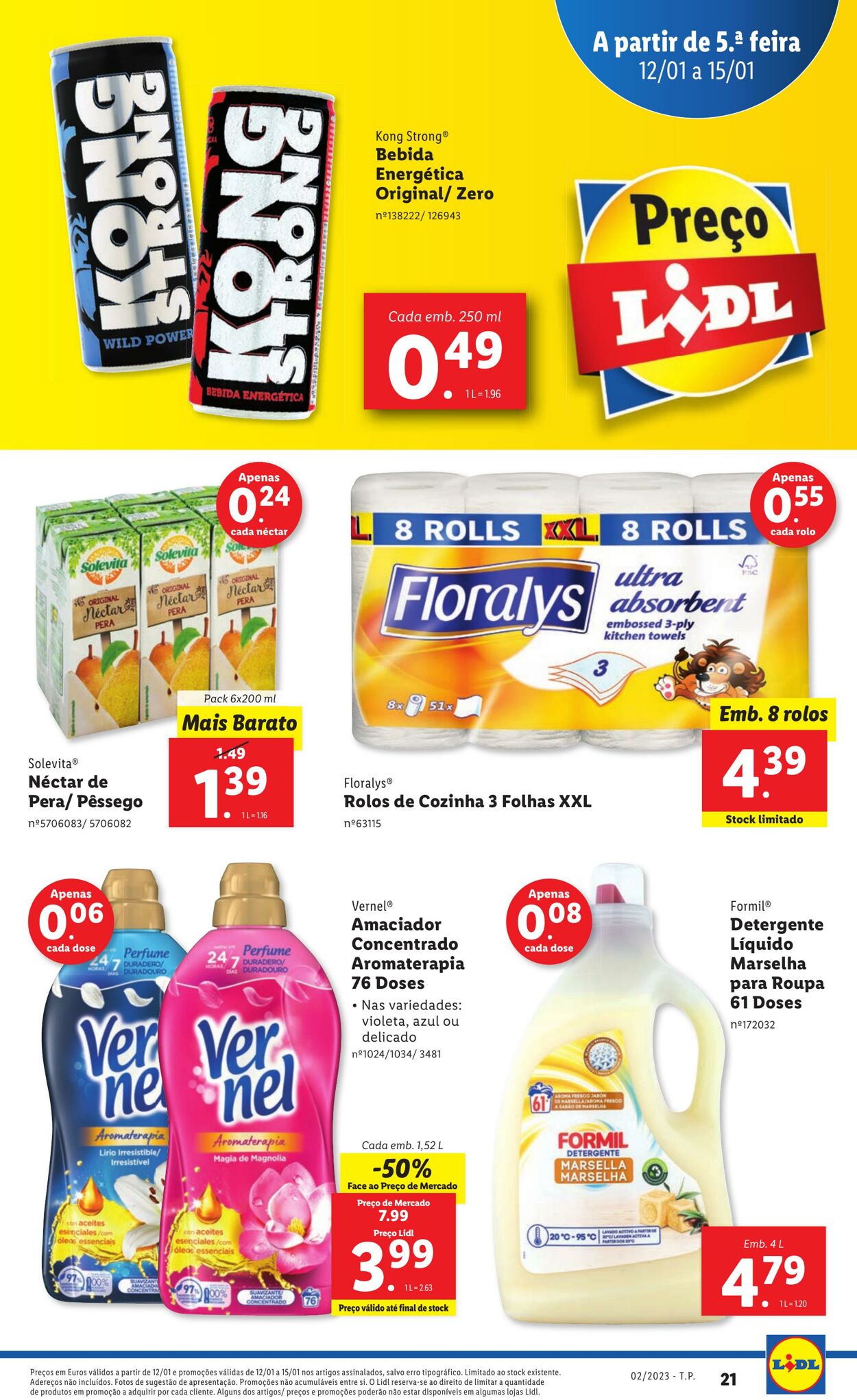 Folheto Lidl 09.01.2023 - 15.01.2023