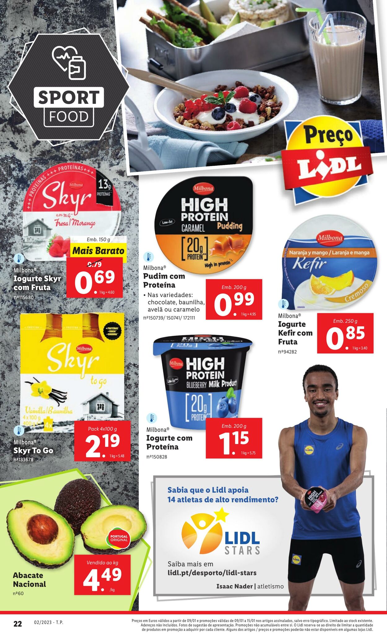 Folheto Lidl 09.01.2023 - 15.01.2023