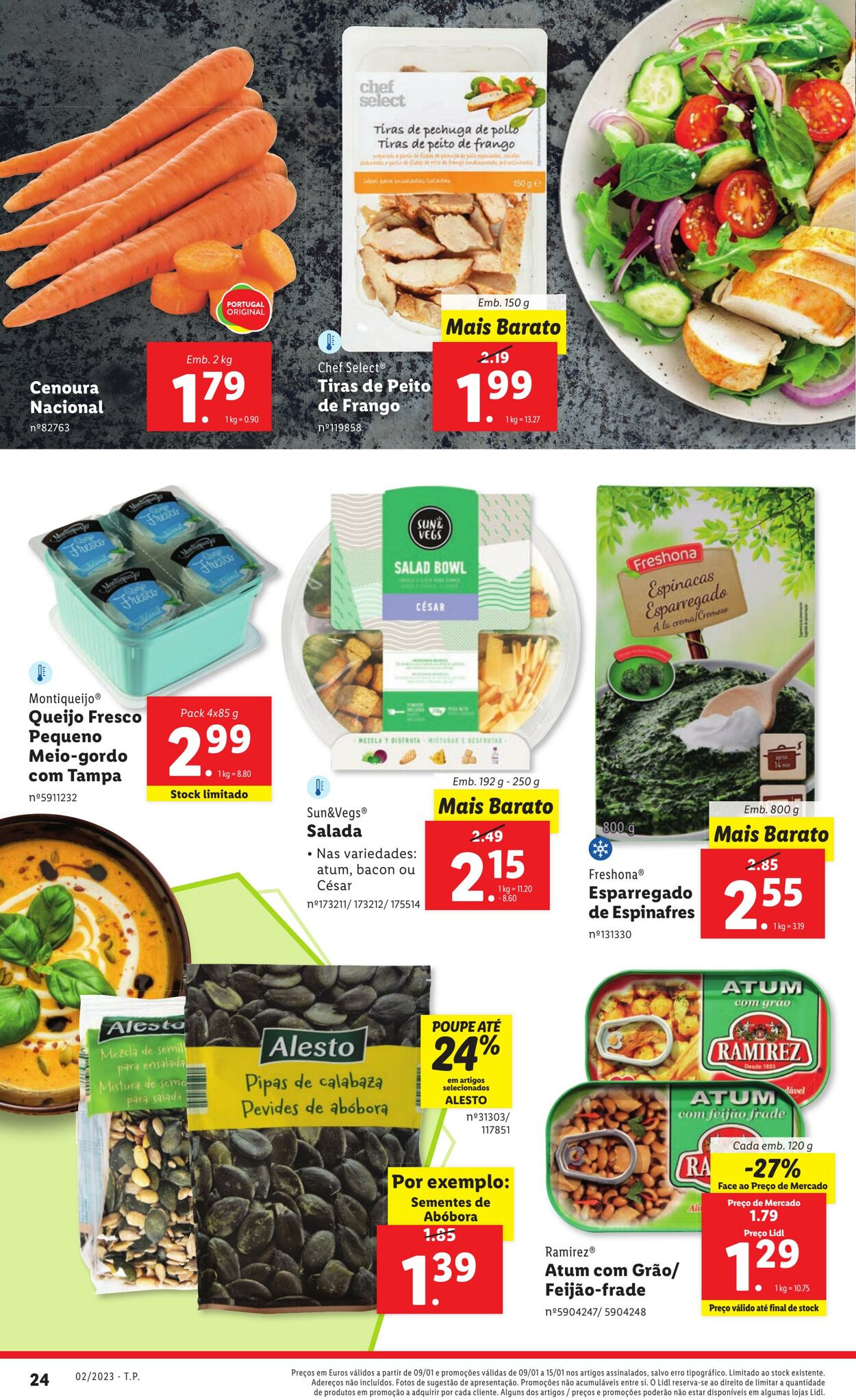 Folheto Lidl 09.01.2023 - 15.01.2023