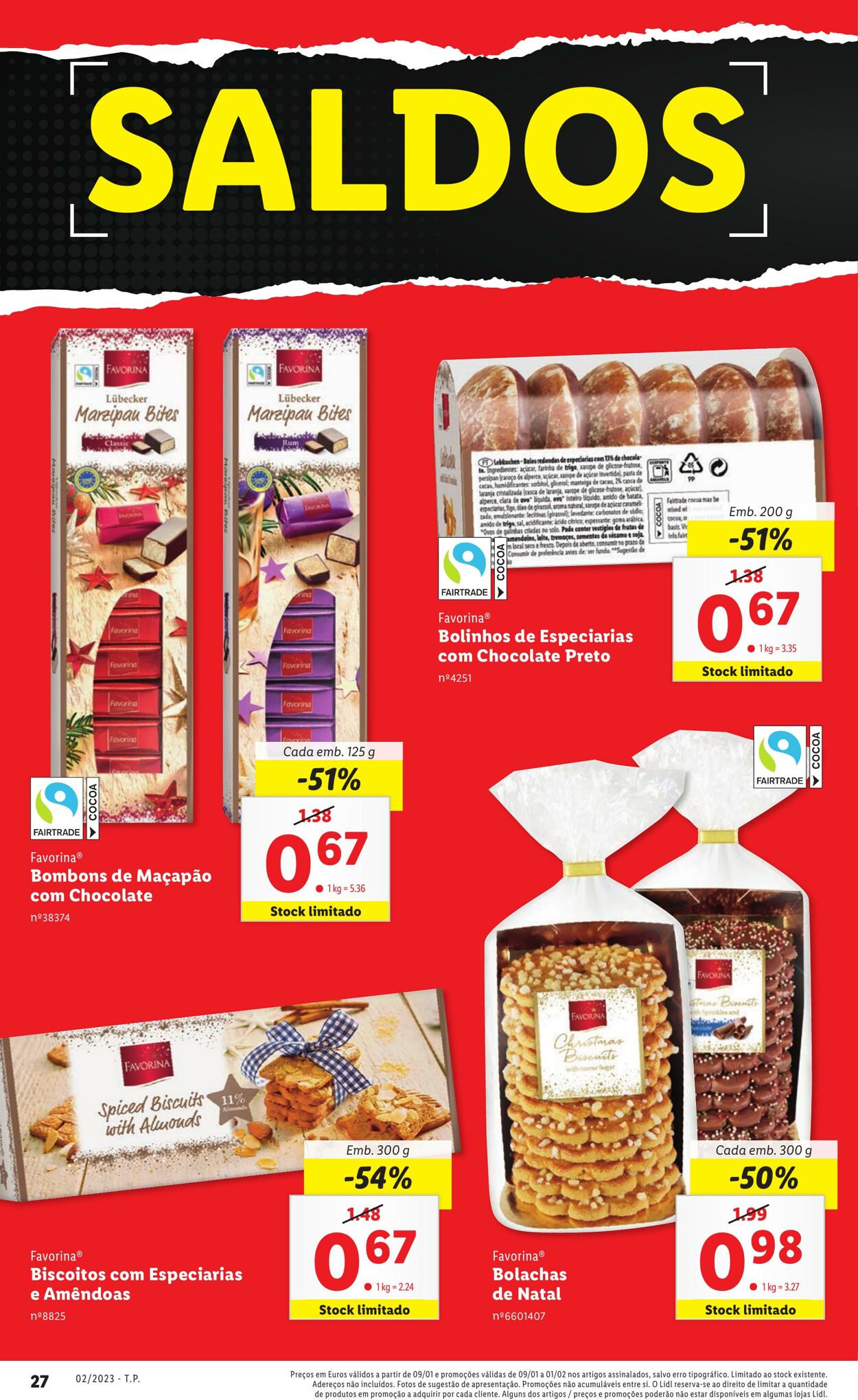 Folheto Lidl 09.01.2023 - 15.01.2023