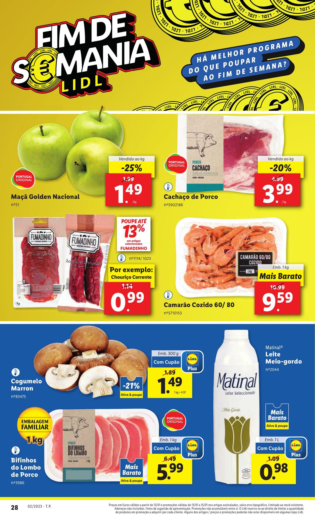 Folheto Lidl 09.01.2023 - 15.01.2023