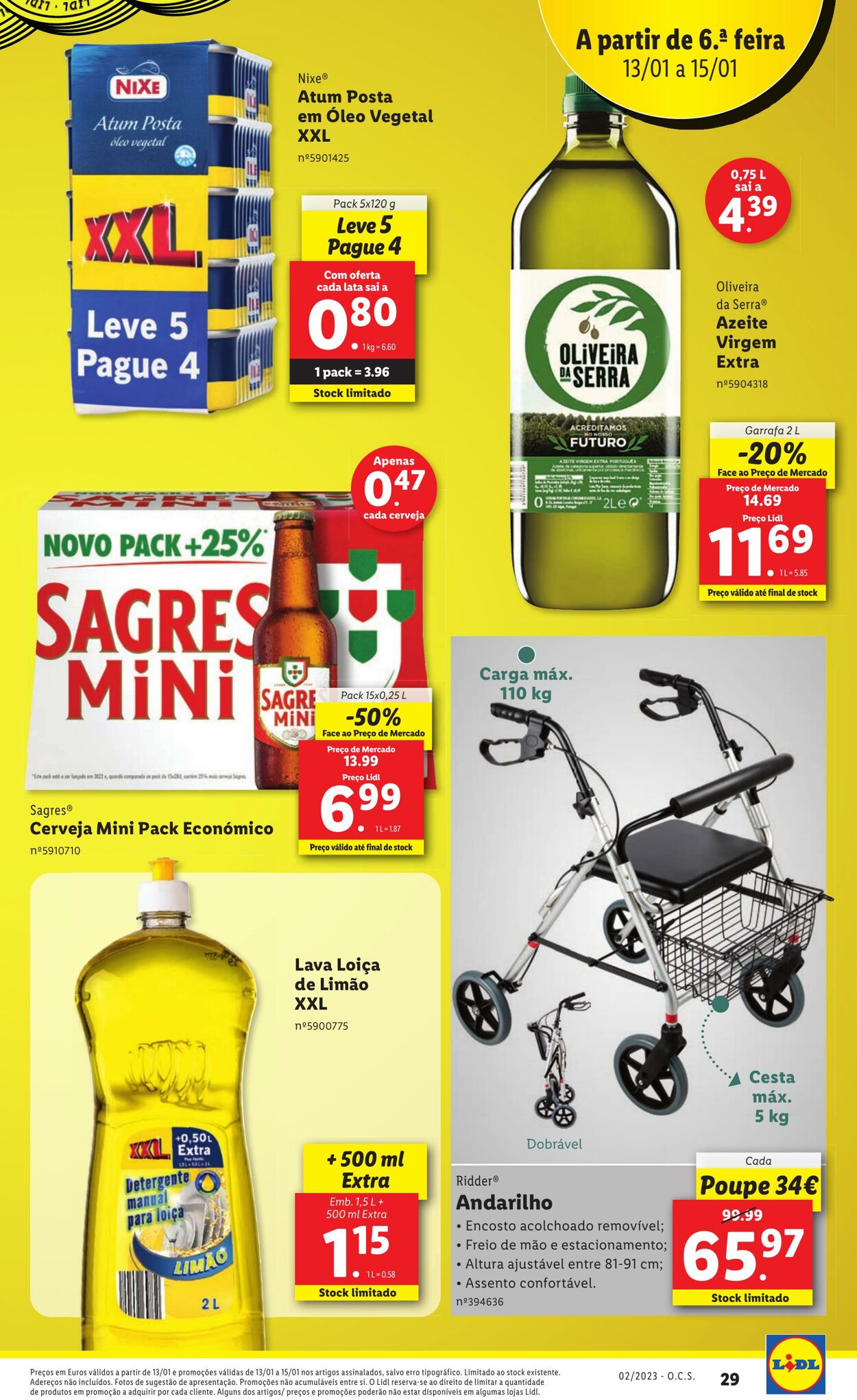 Folheto Lidl 09.01.2023 - 15.01.2023