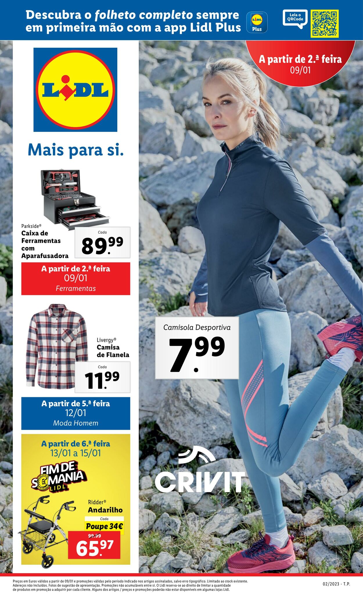 Folheto Lidl 09.01.2023 - 15.01.2023