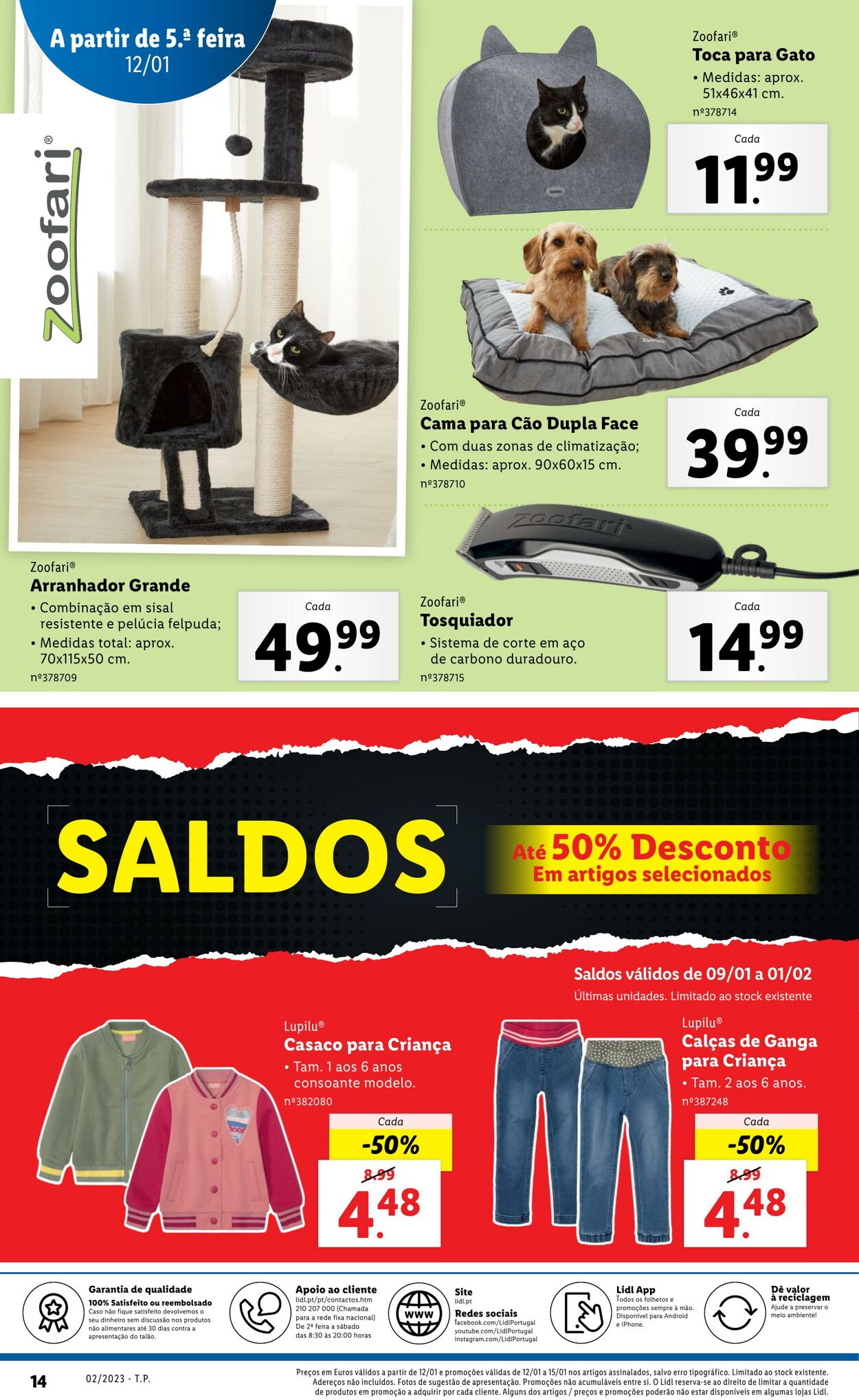 Folheto Lidl 09.01.2023 - 15.01.2023