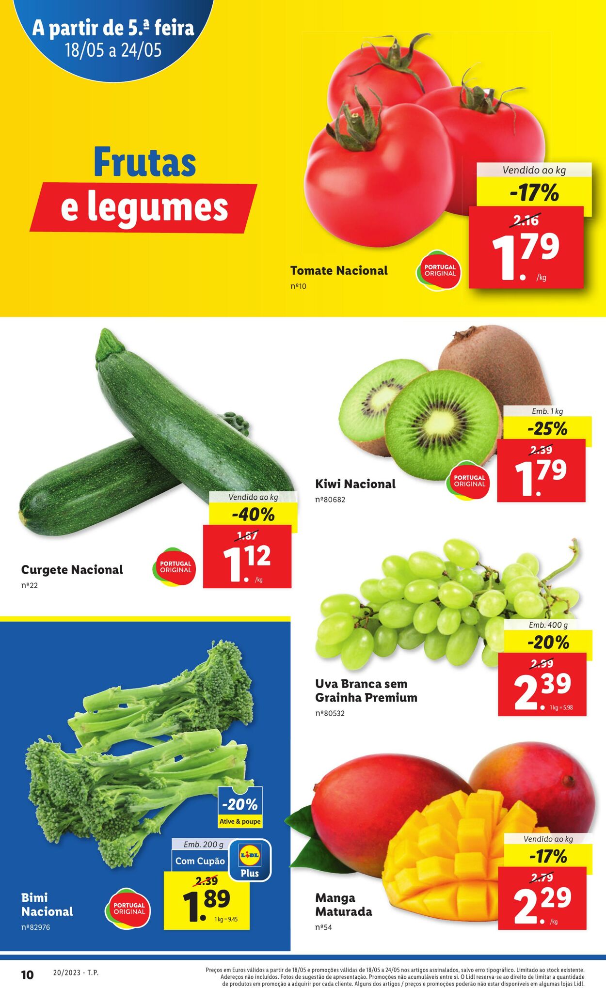 Folheto Lidl 18.05.2023 - 24.05.2023