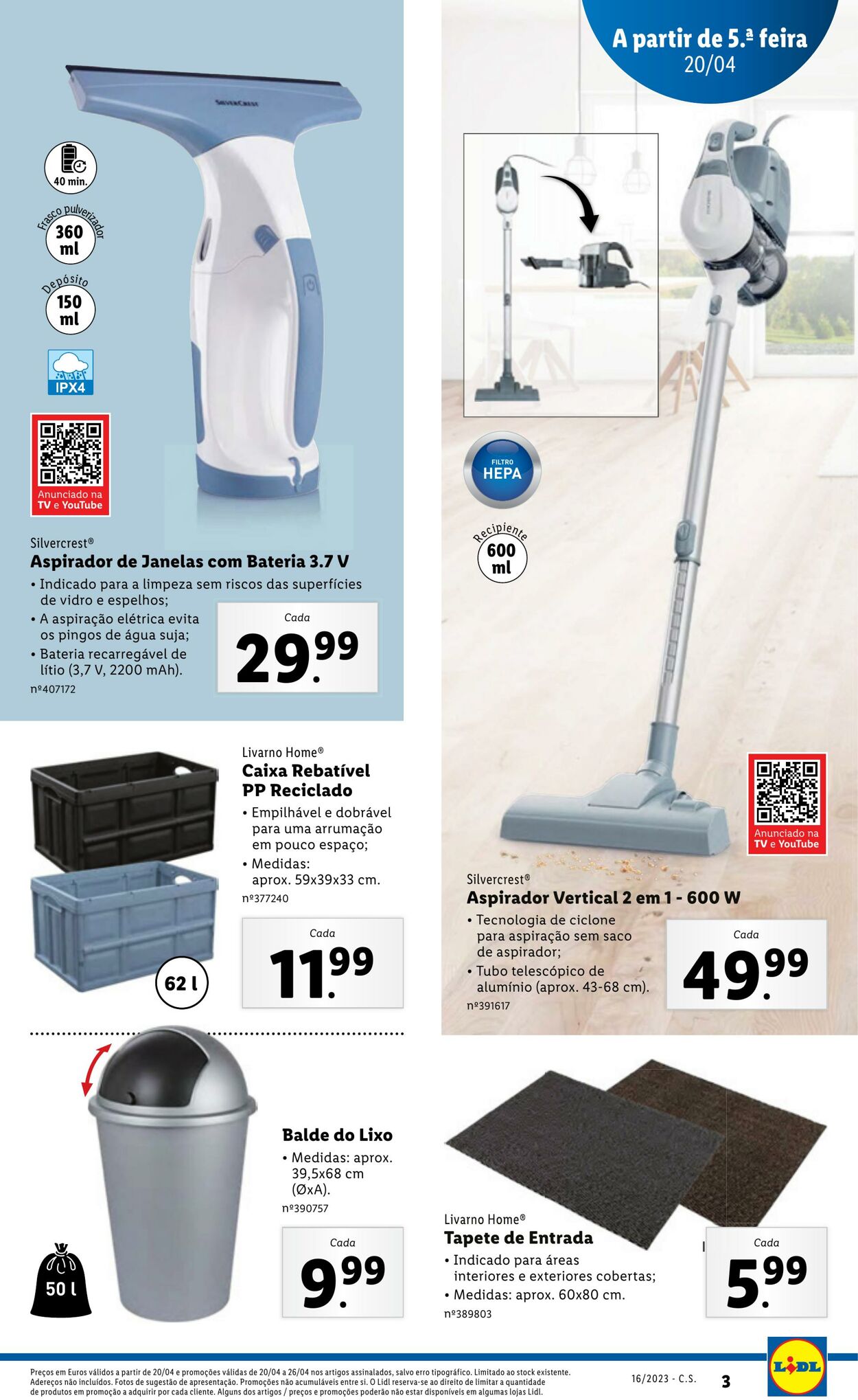 Folheto Lidl 20.04.2023 - 26.04.2023