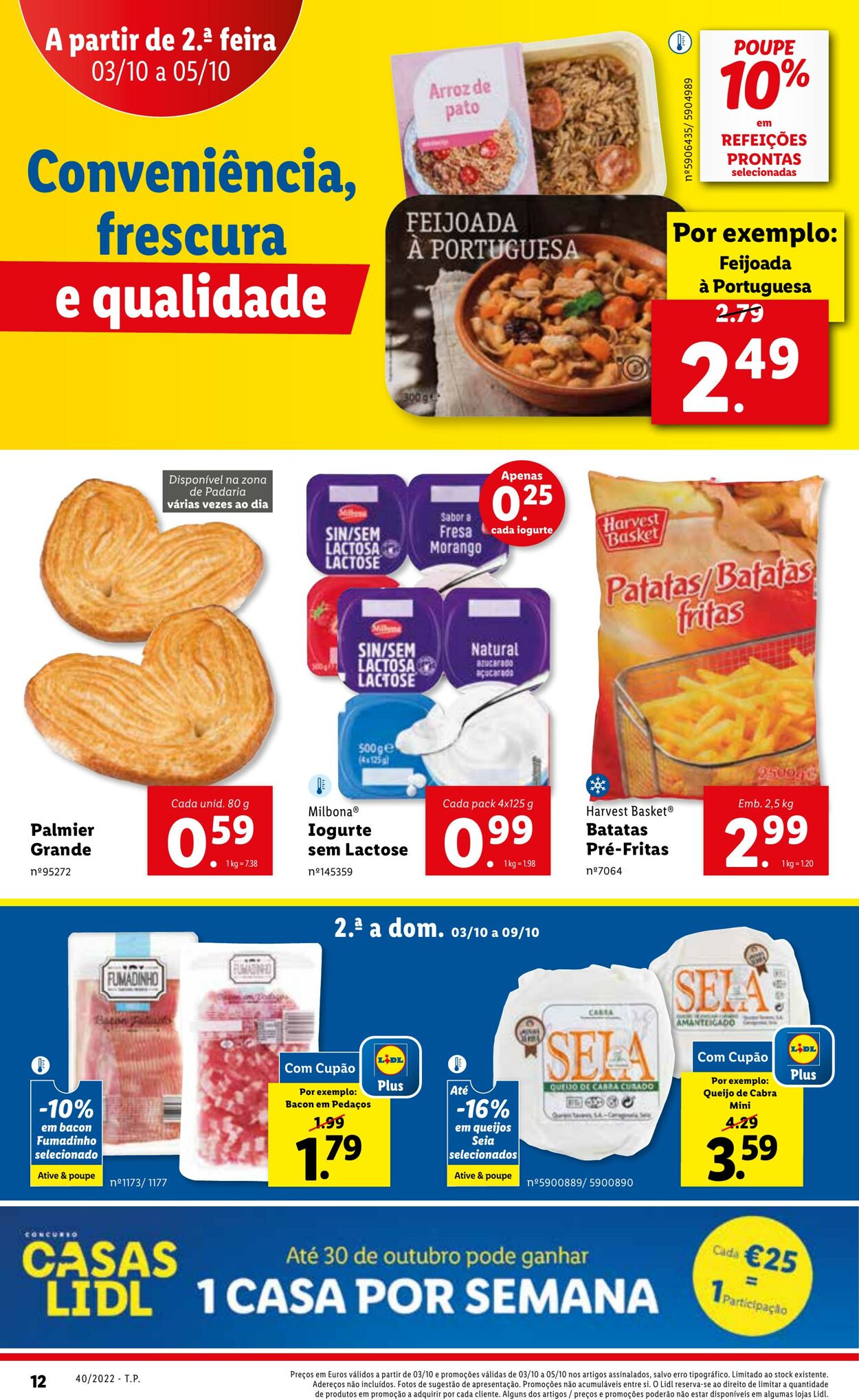 Folheto Lidl 03.10.2022 - 09.10.2022