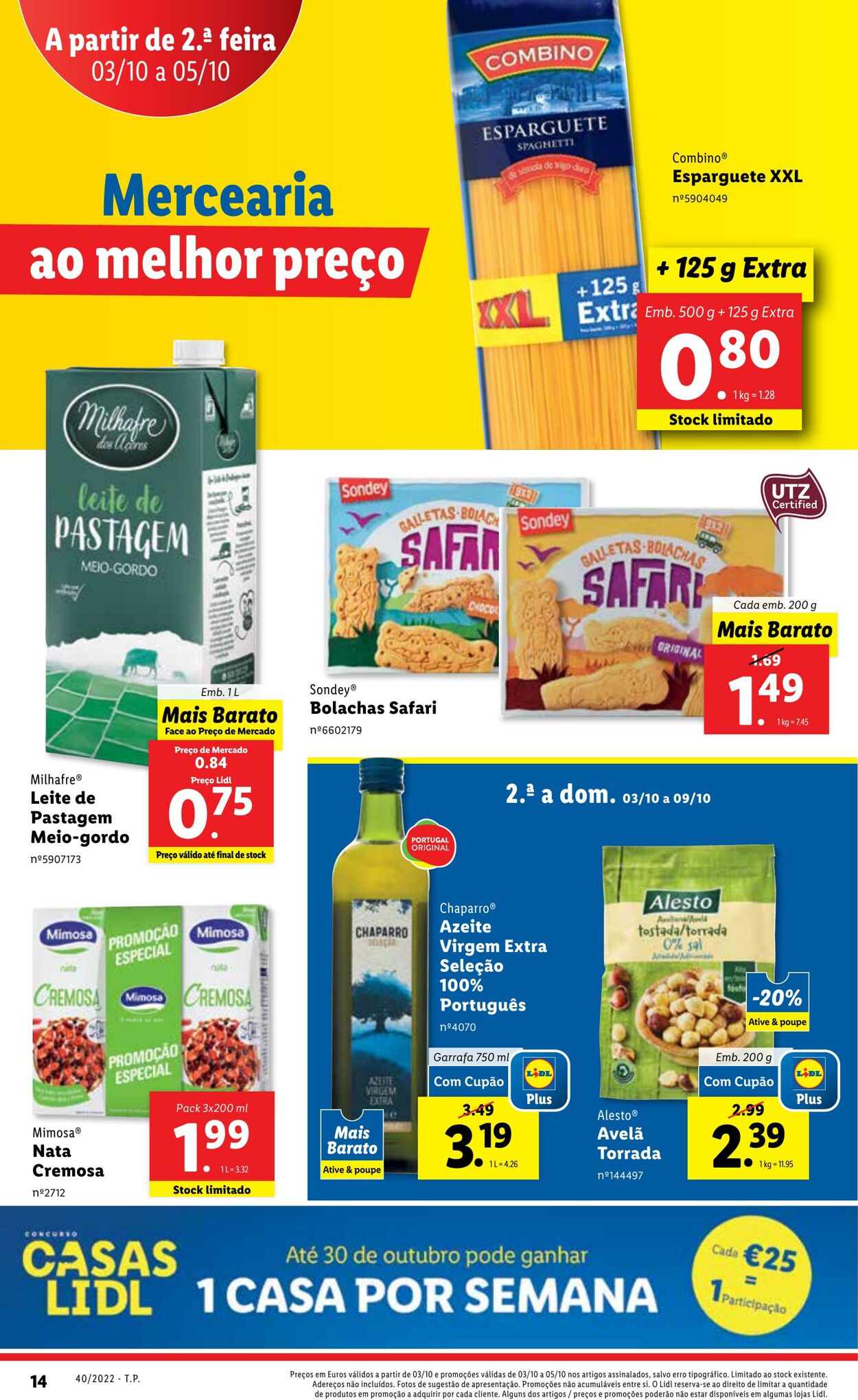 Folheto Lidl 03.10.2022 - 09.10.2022