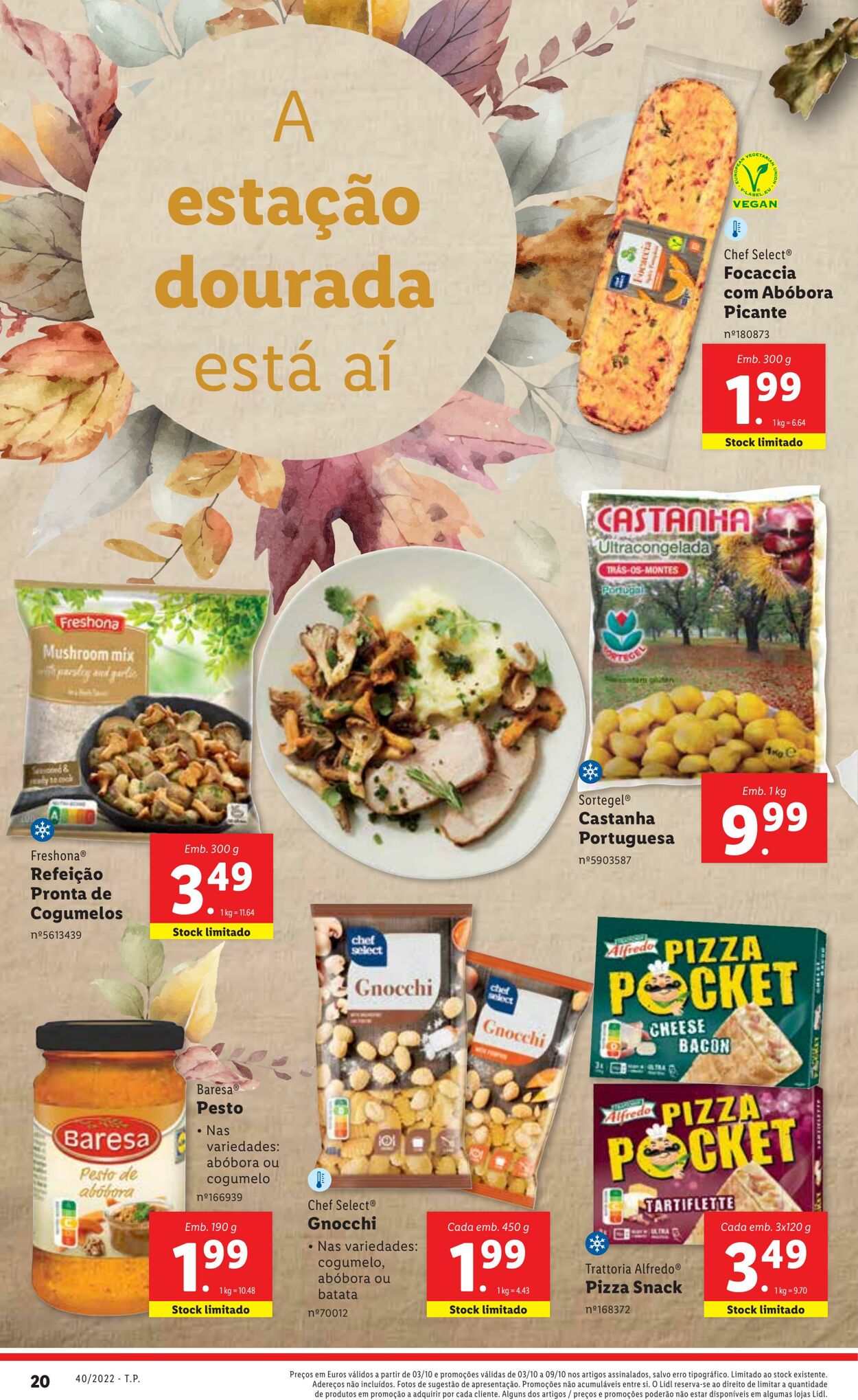 Folheto Lidl 03.10.2022 - 09.10.2022